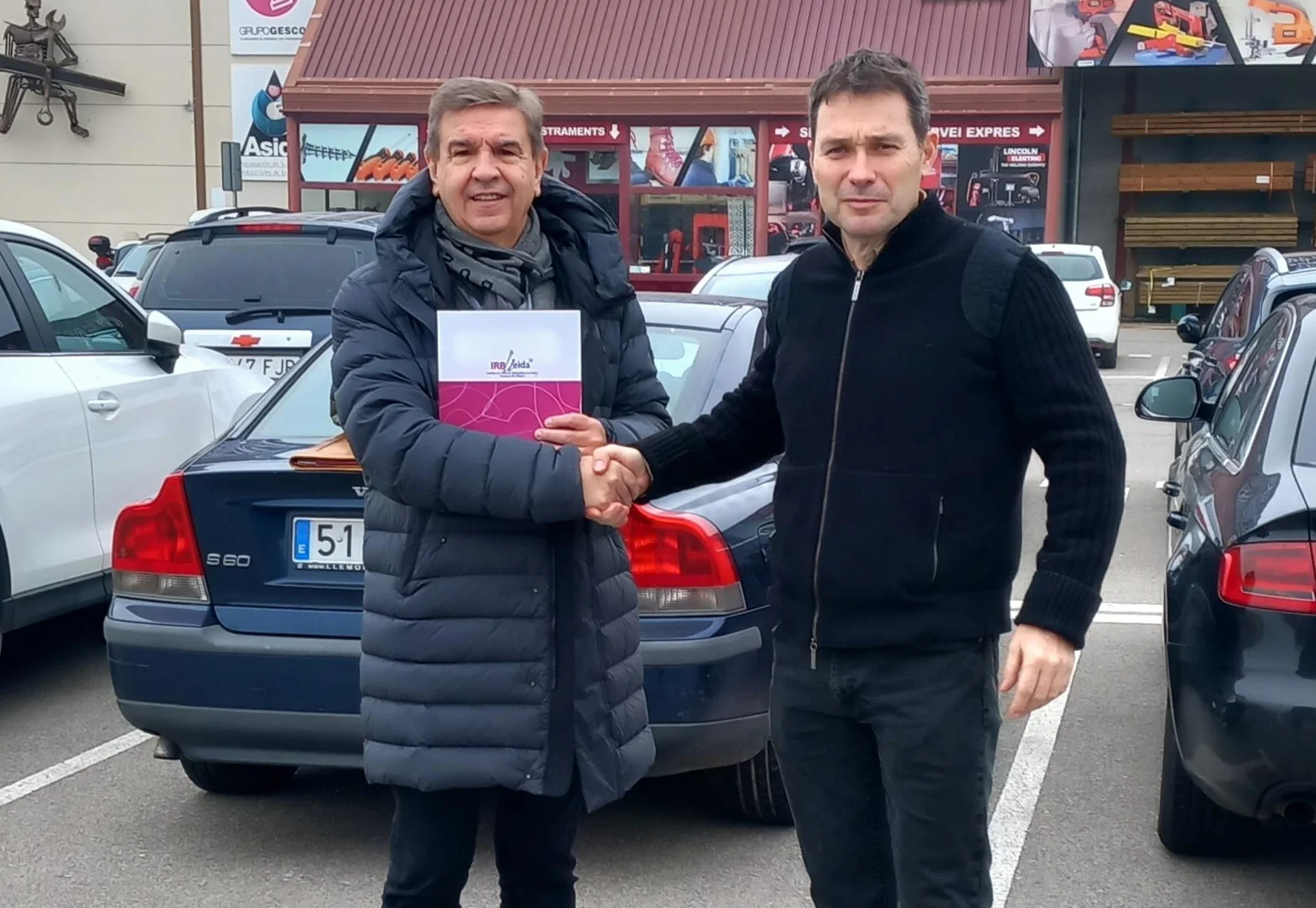 La Ferreteria Albert Soler renova la seva col·laboració amb l'IRBLleida