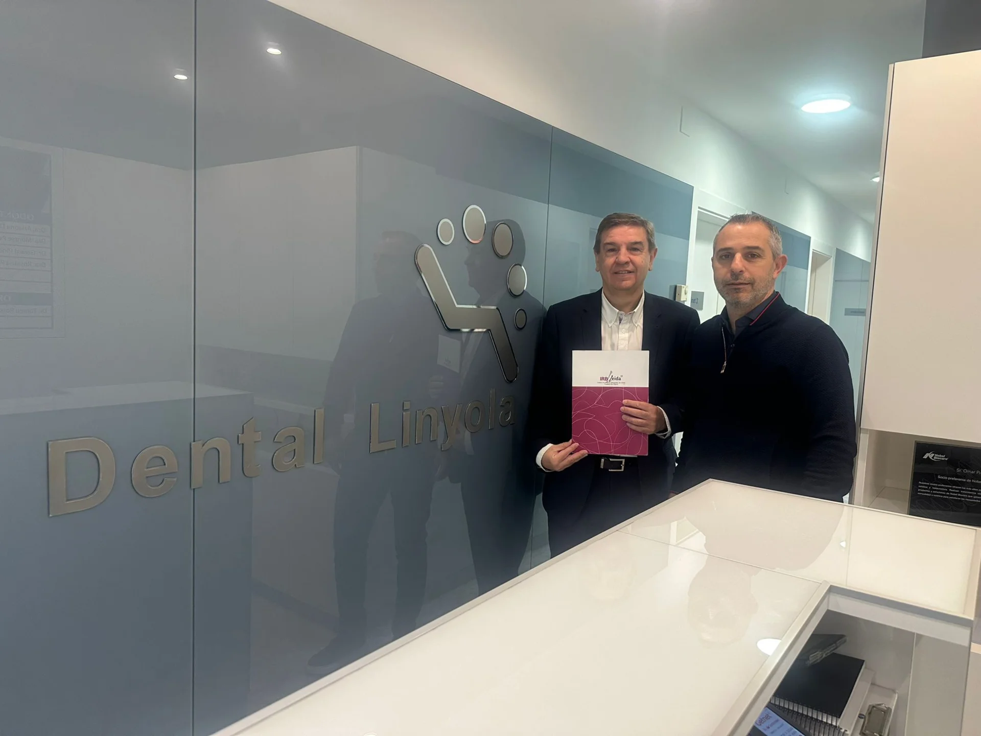 La Clínica Dental Linyola renueva su colaboración con el IRBLleida