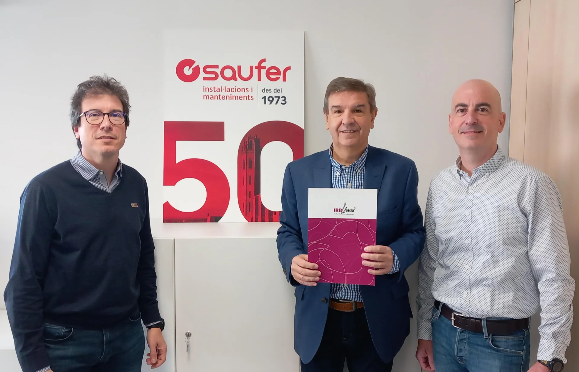 Saufer, nova empresa col·laboradora de l'IRBLleida