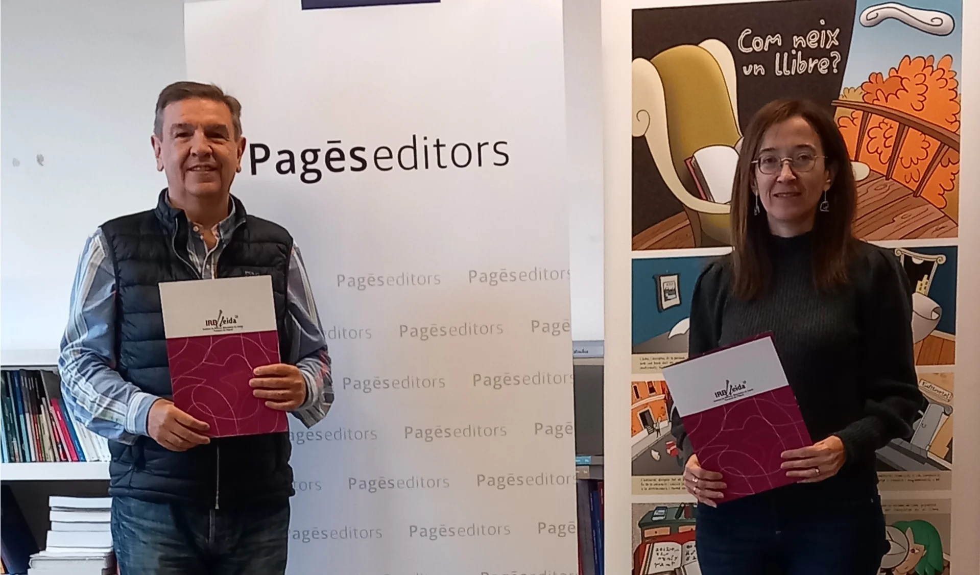 Pagès Editors renueva su colaboración con el IRBLleida