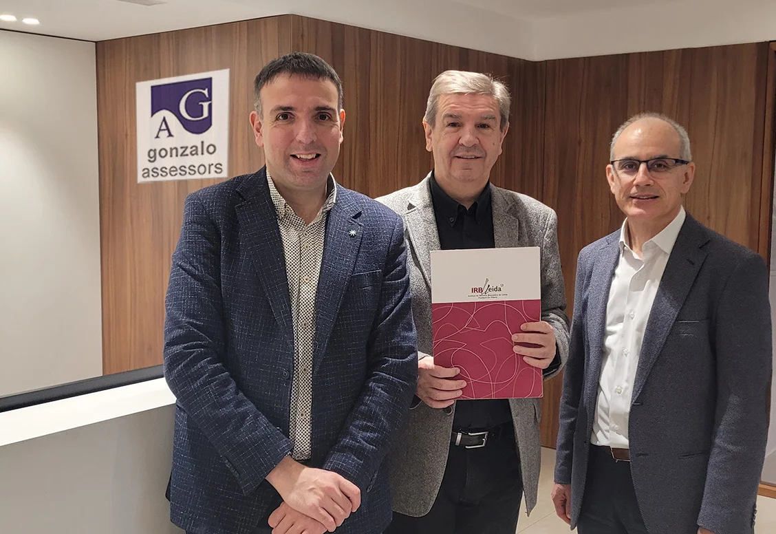 Gonzalo Assessors renews its collaboration with the IRBLleida