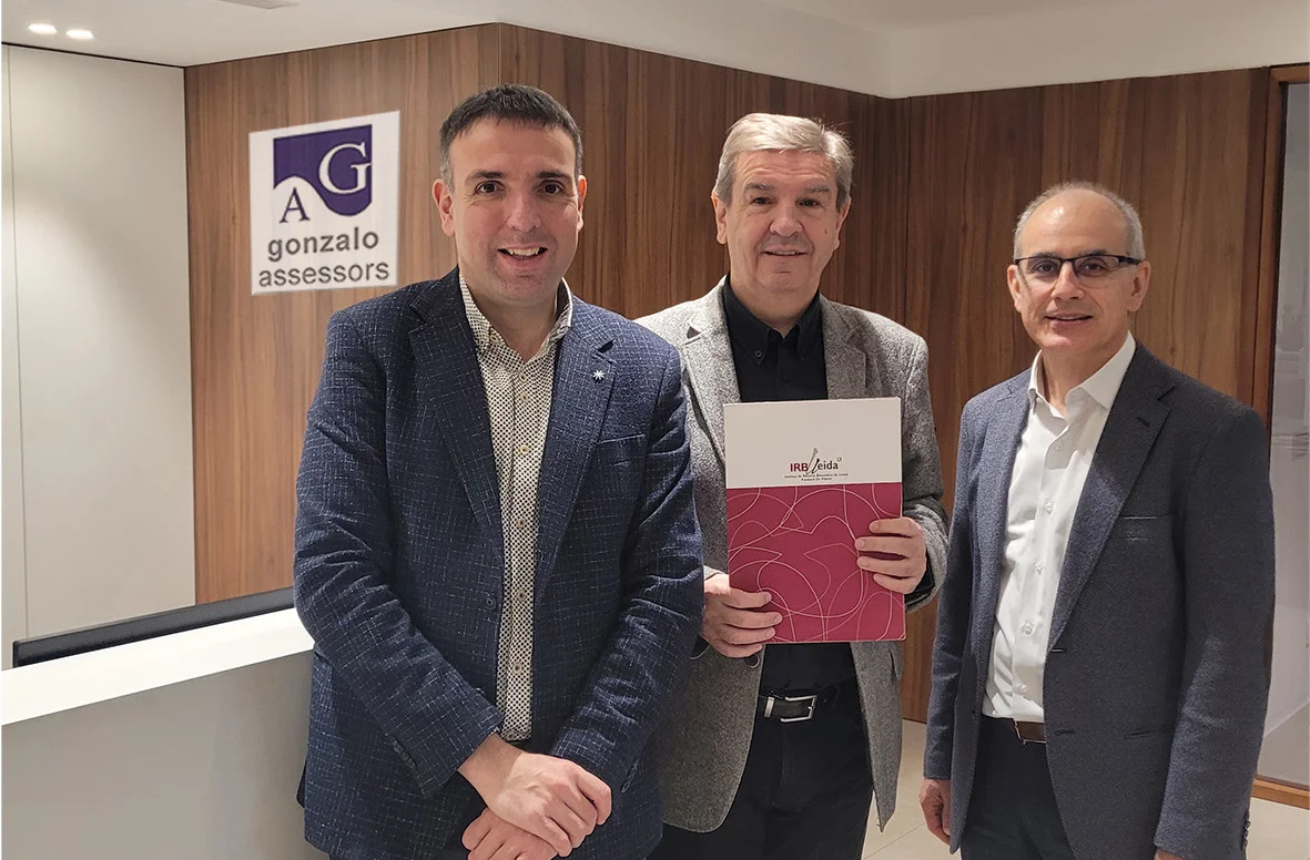 Gonzalo Assessors renova la seva col·laboració amb l'IRBLleida