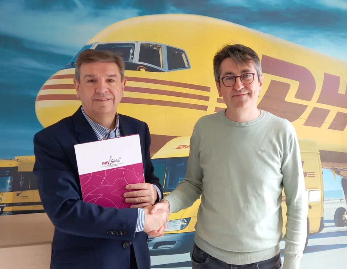 DHL renews its collaboration with IRBLleida