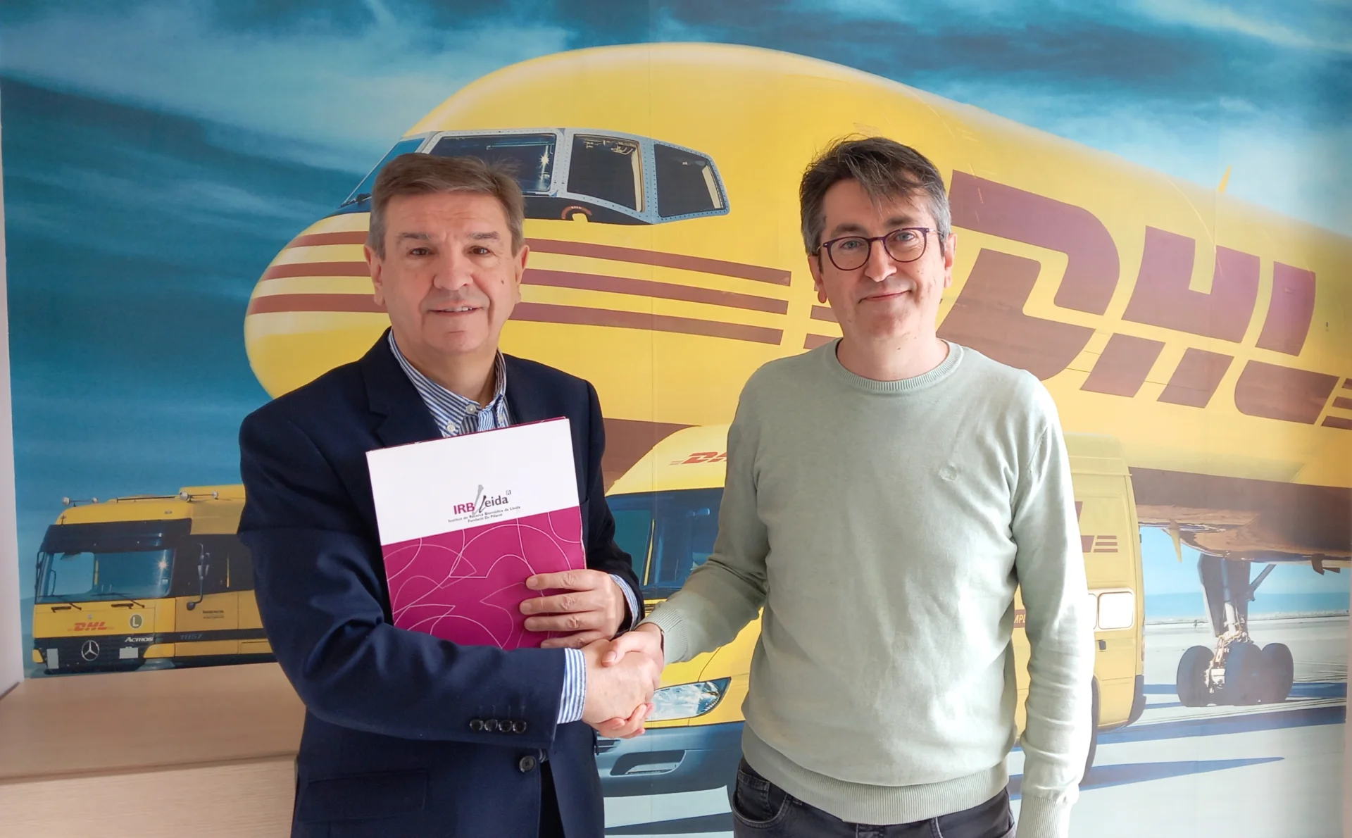 DHL renews its collaboration with IRBLleida