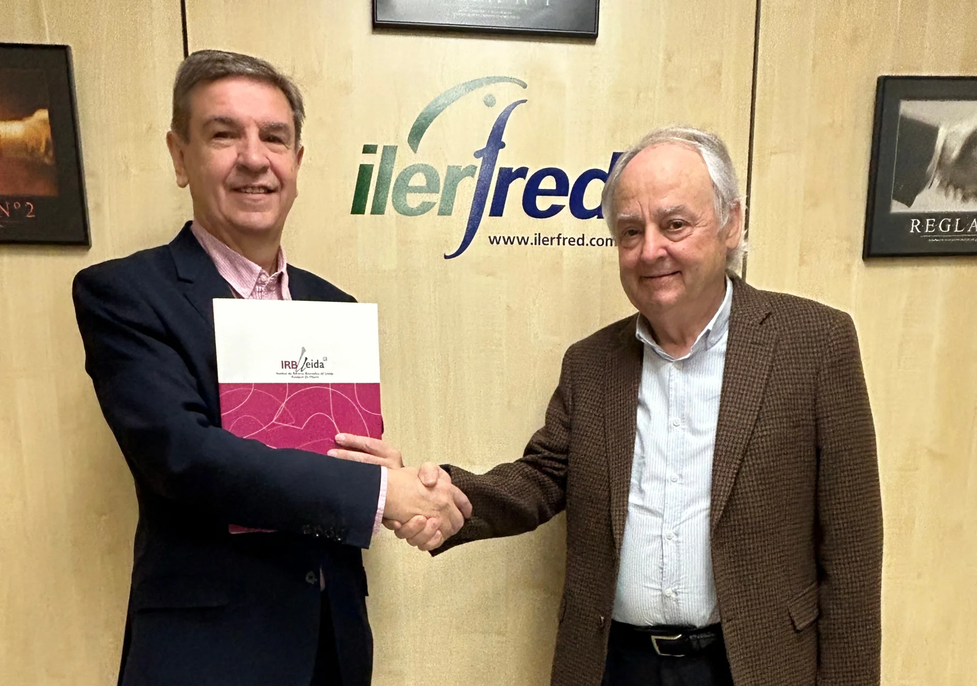 Ilerfred renews its collaboration with IRBLleida
