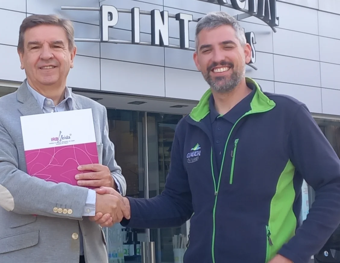 Comercial Pintures renews its collaboration with IRBLleida