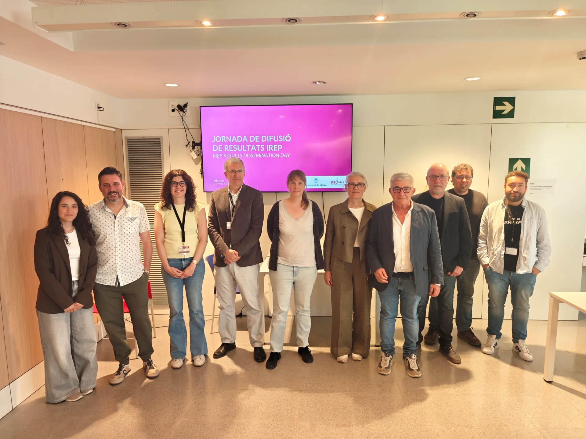 The IRBLleida has held the first results dissemination day for projects under the intramural programme (IREP) funded by the Lleida Provincial Council