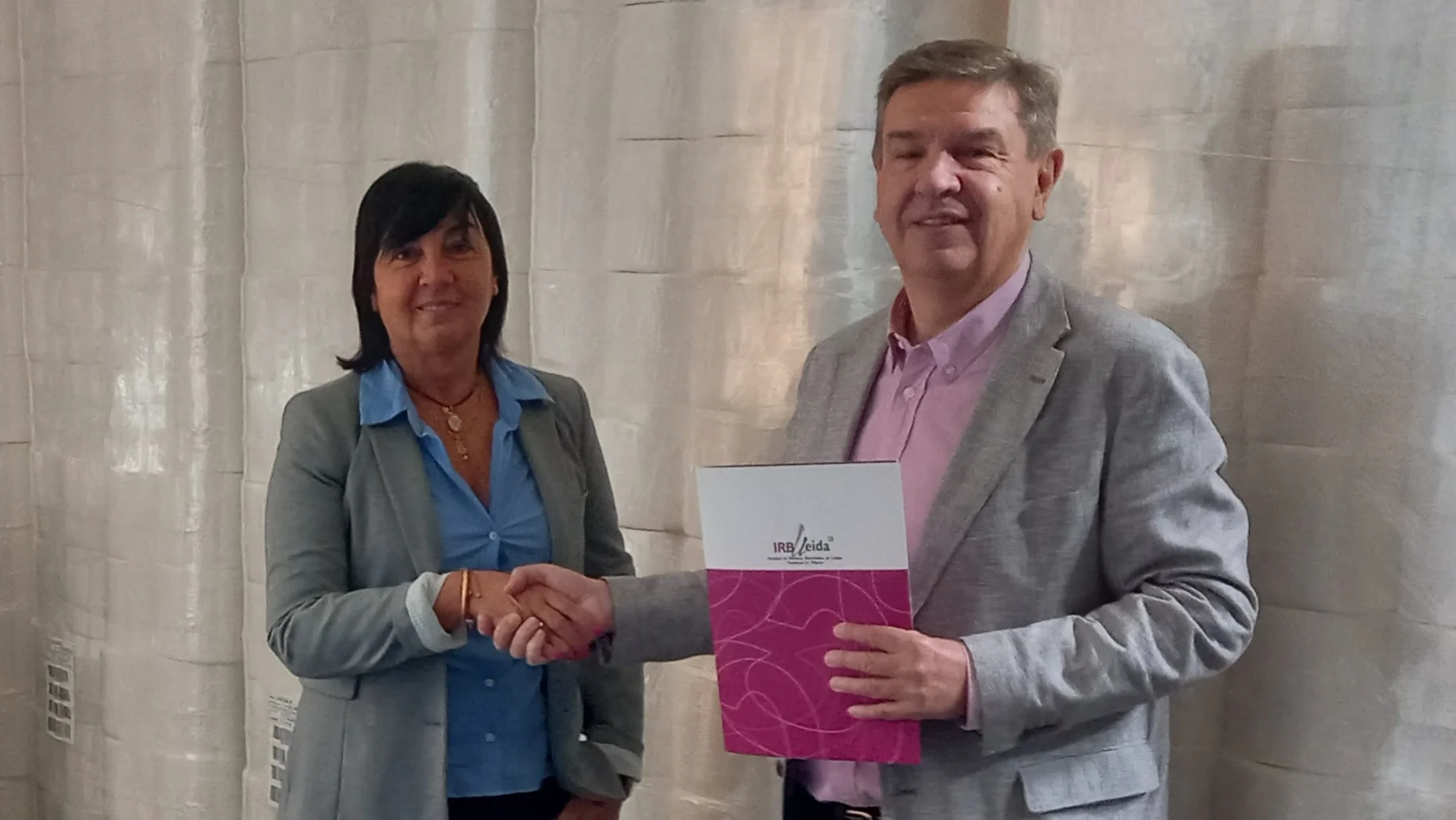 Castillo Distribuidora del Papel renews its collaboration with IRBLleida