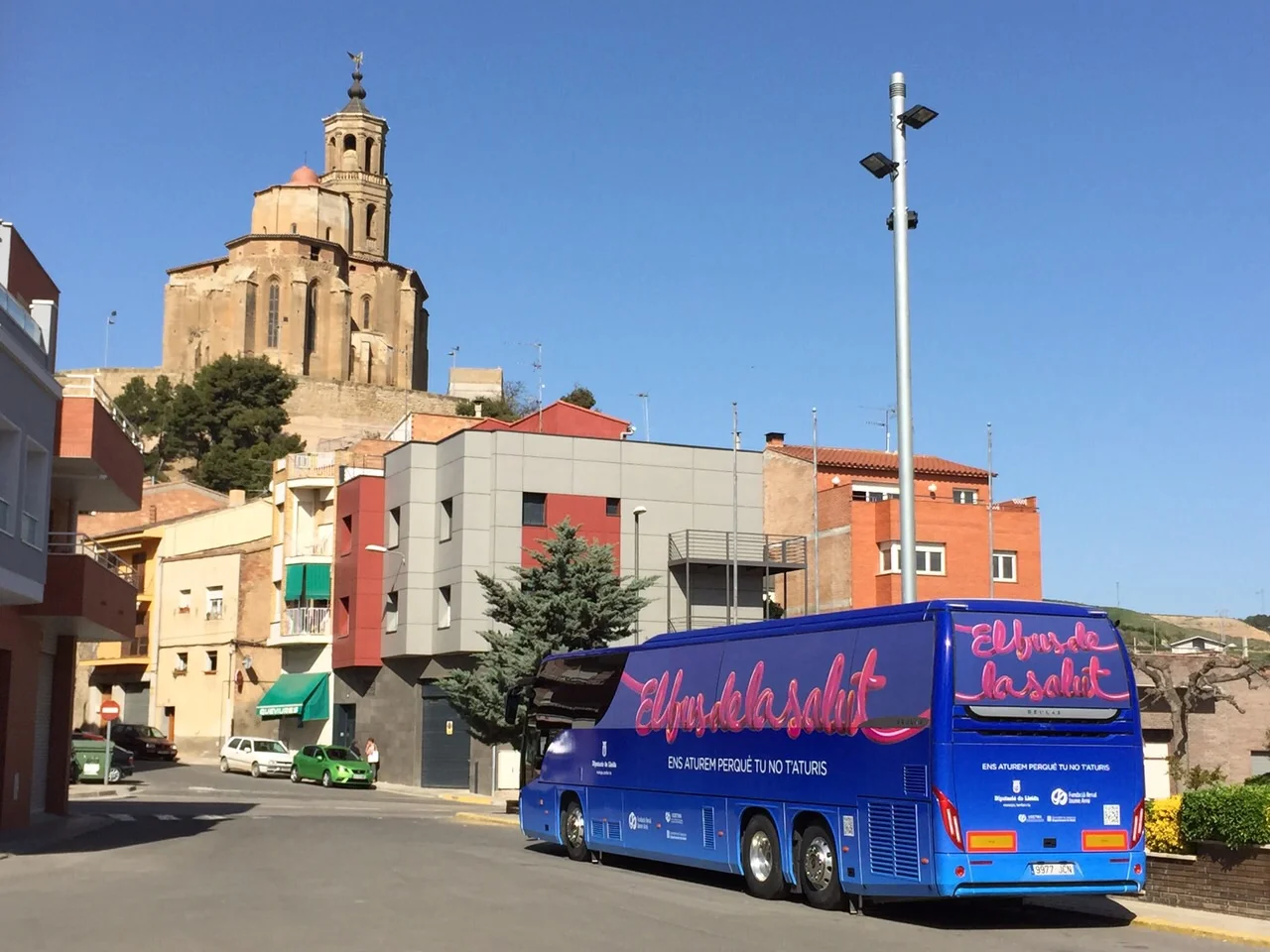 El Bus de la Salut, present at the 8th Conference of Research at the Catalan Institute of Health in Girona