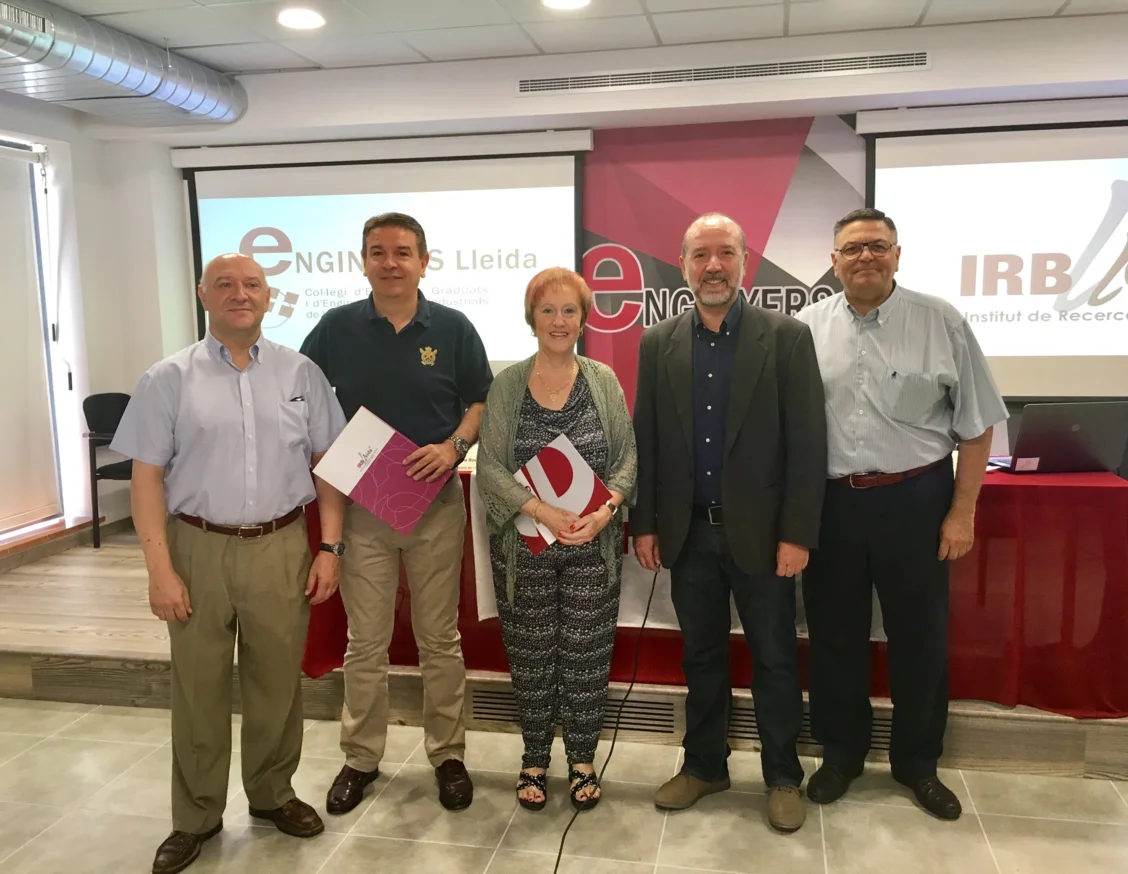 Enginyers Lleida collaborate with IRBLleida to promote research on aging and Alzheimer's