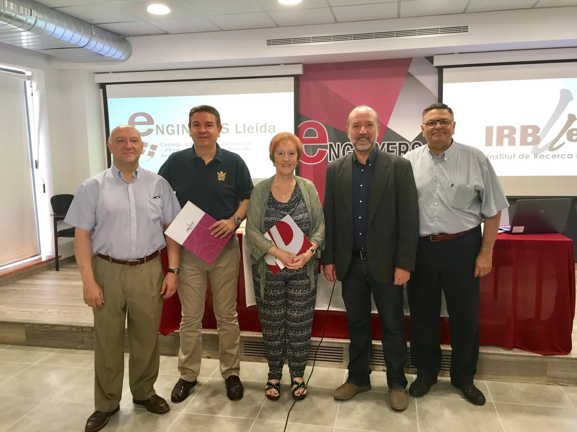 Enginyers Lleida collaborate with IRBLleida to promote research on aging and Alzheimer's