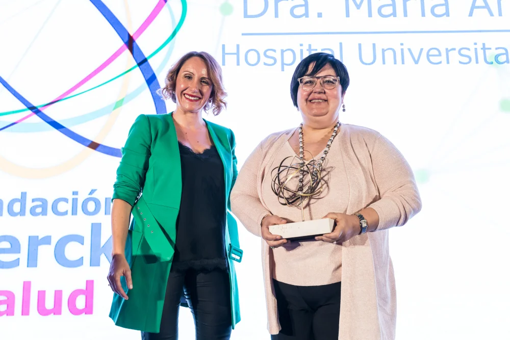 Investigadors de l’Hospital Universitari Arnau de Vilanova i l’IRBLleida liderats per Antonieta Salud recullen el Premi Merck valorat en 30.000 euros
