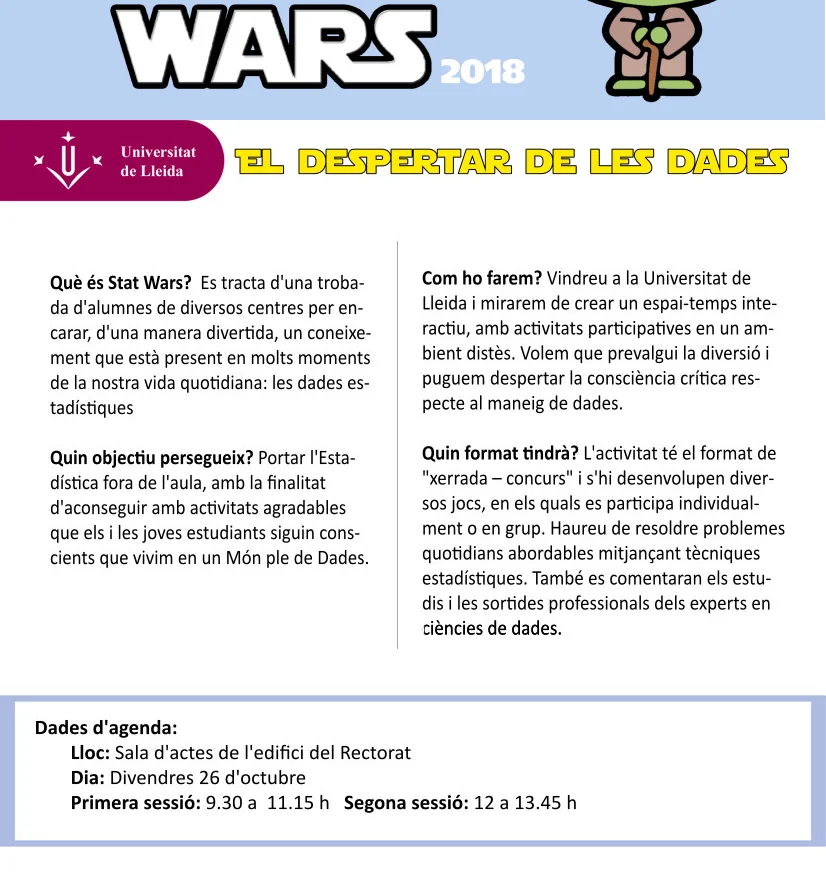 Stat Wars: El despertar de les dades