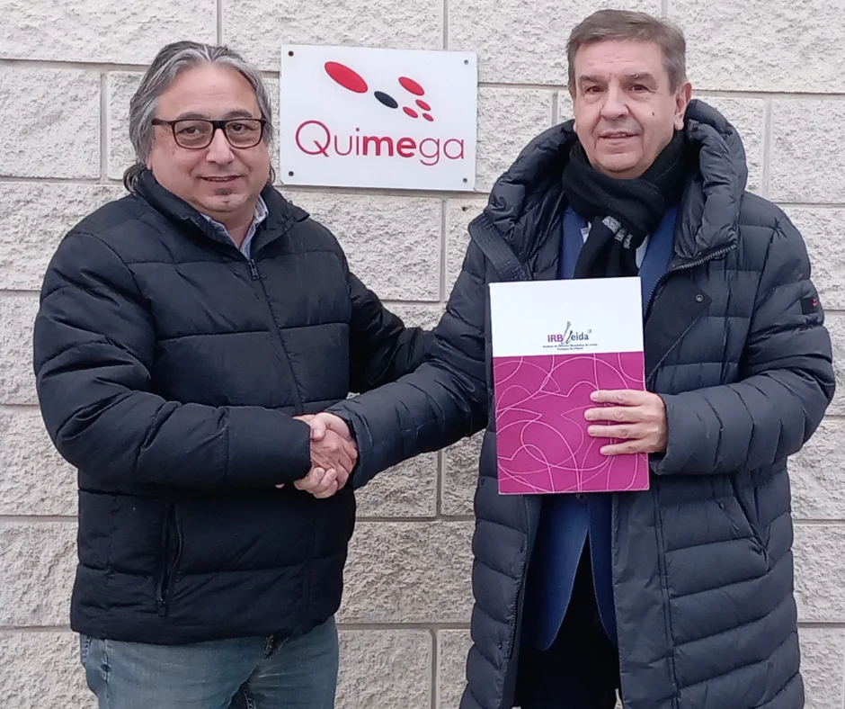 Quimega renews its collaboration with IRBLleida