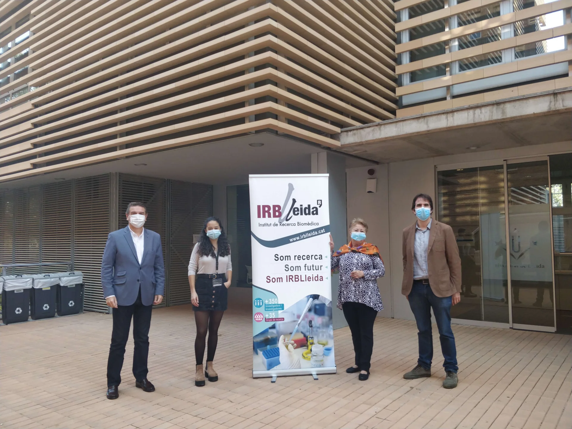 A personal donation by Paquita Ràfales Majós to IRBLleida enables a research project on Alzheimer's disease to be initiated