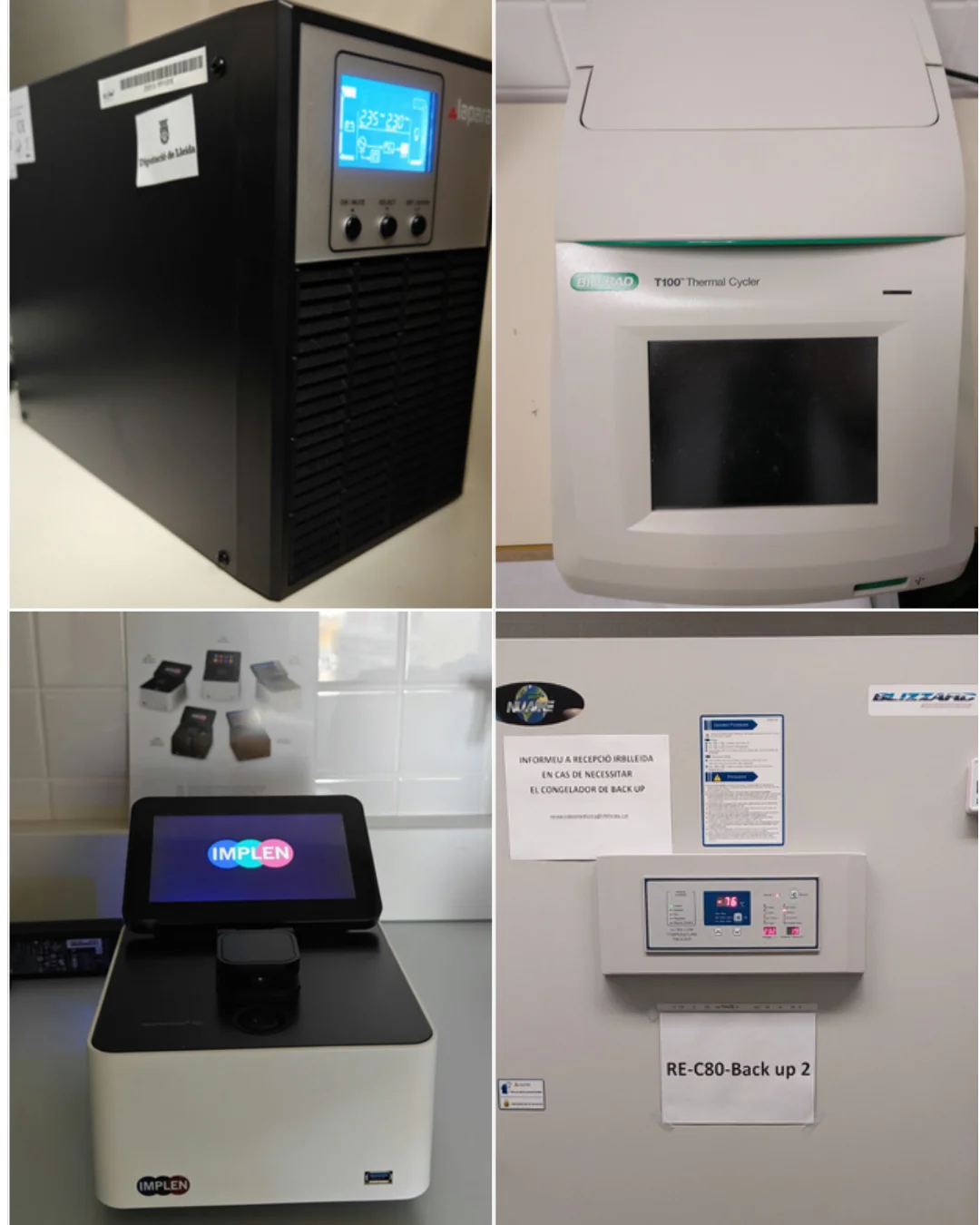 IRBLleida renews small equipment for research staff thanks to the support of the Diputació de Lleida