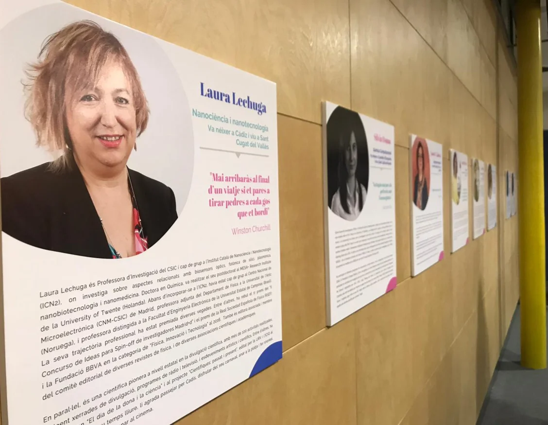 Dues científiques lleidatanes a l'Exposició Científiques Catalanes 2.0
