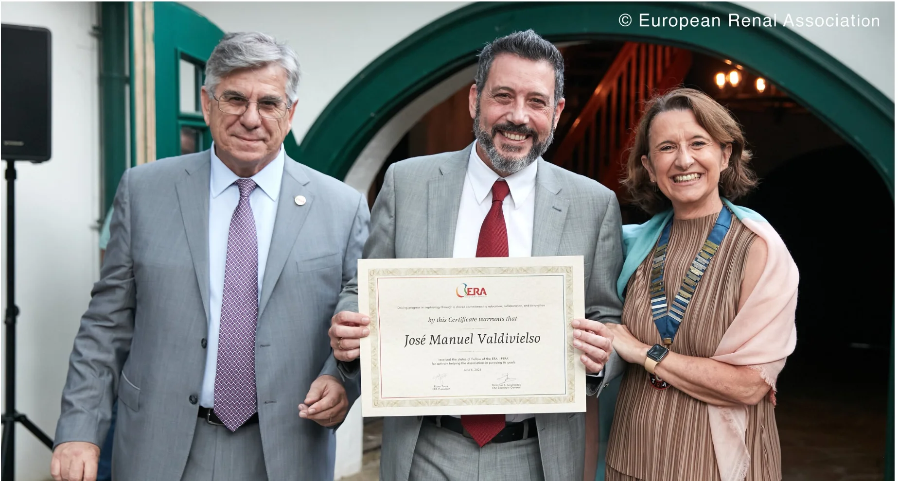 El investigador José Manel Valdivielso, reconocido por la European Renal Association por su tarea en investigación en el área de la nefrología 