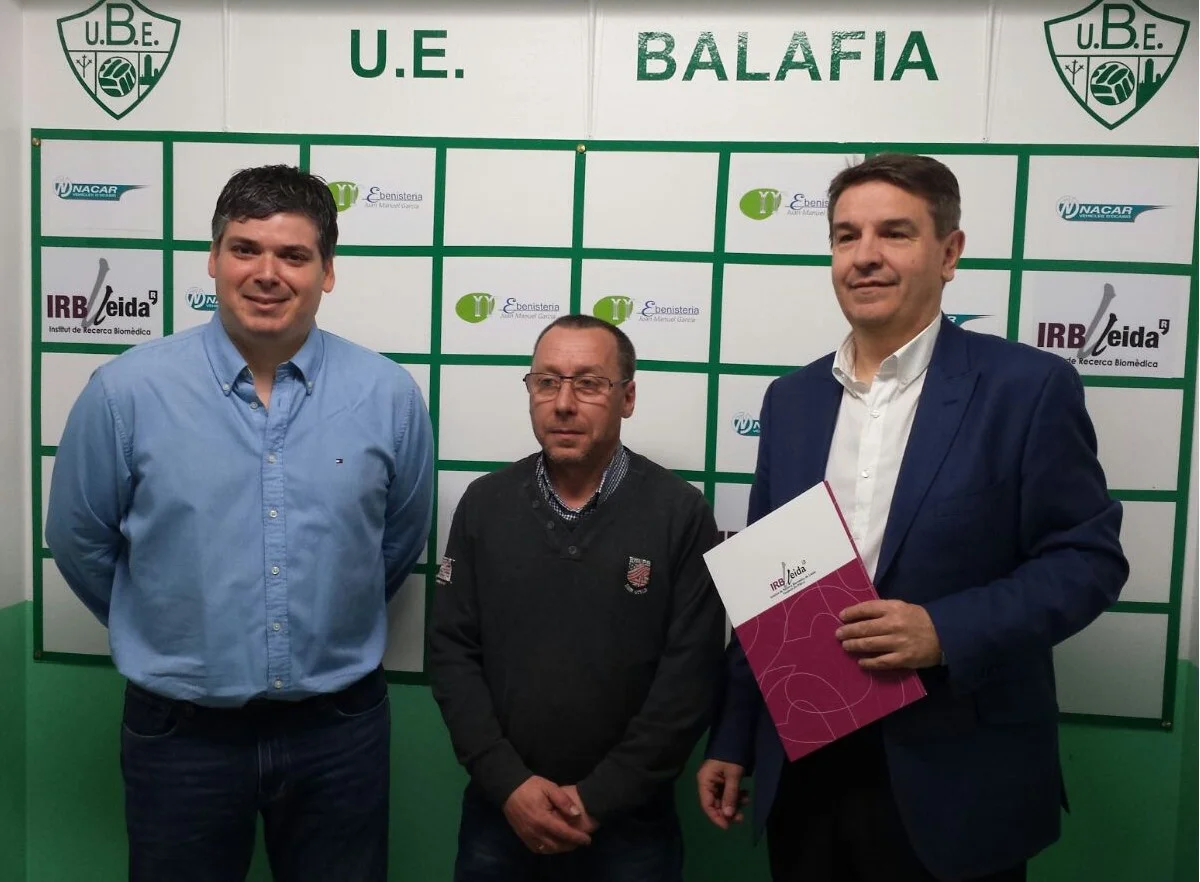 The UE Balàfia will collaborate with IRBLleida in a pioneering project