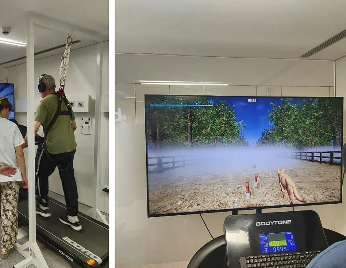L’entrenament mitjançant la realitat virtual, una eina eficaç per a la rehabilitació de la marxa per a les persones amb Parkinson 