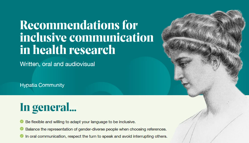 AQUAS y nueve institutos de investigación publican una guía para una comunicación inclusiva en la investigación en salud