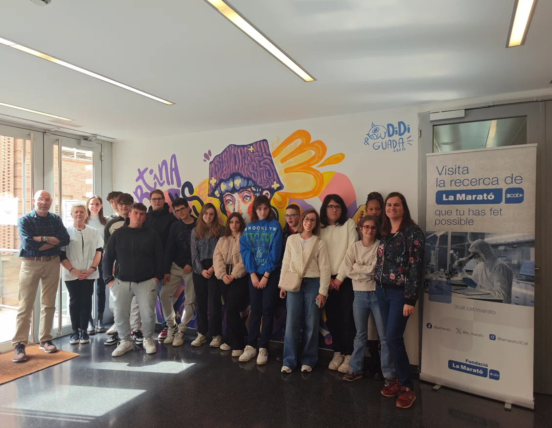 50 persones participen en les visites a l’IRBLleida per conèixer els projectes finançats per la Marató de 3CAT 