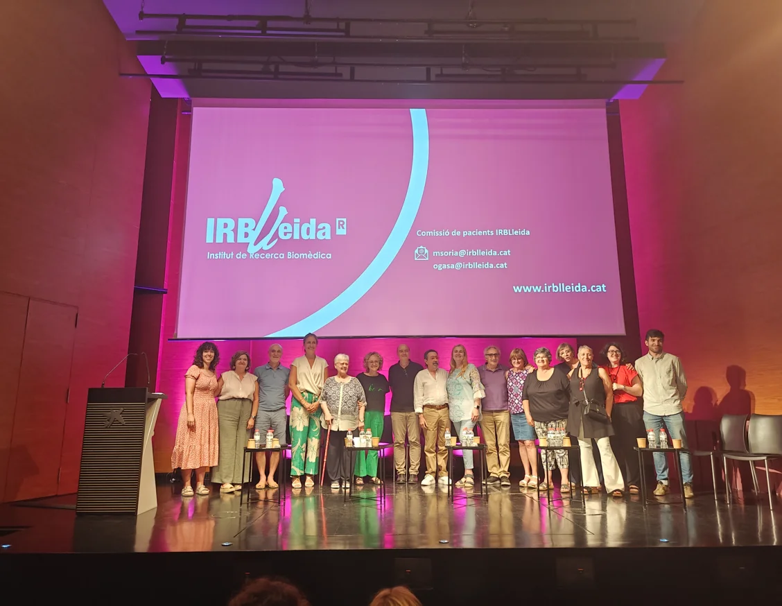 Emotional 6th #SomRecerca Day at the Caixaforum with the presentation of the recently created IRBLleida Patients' Commission