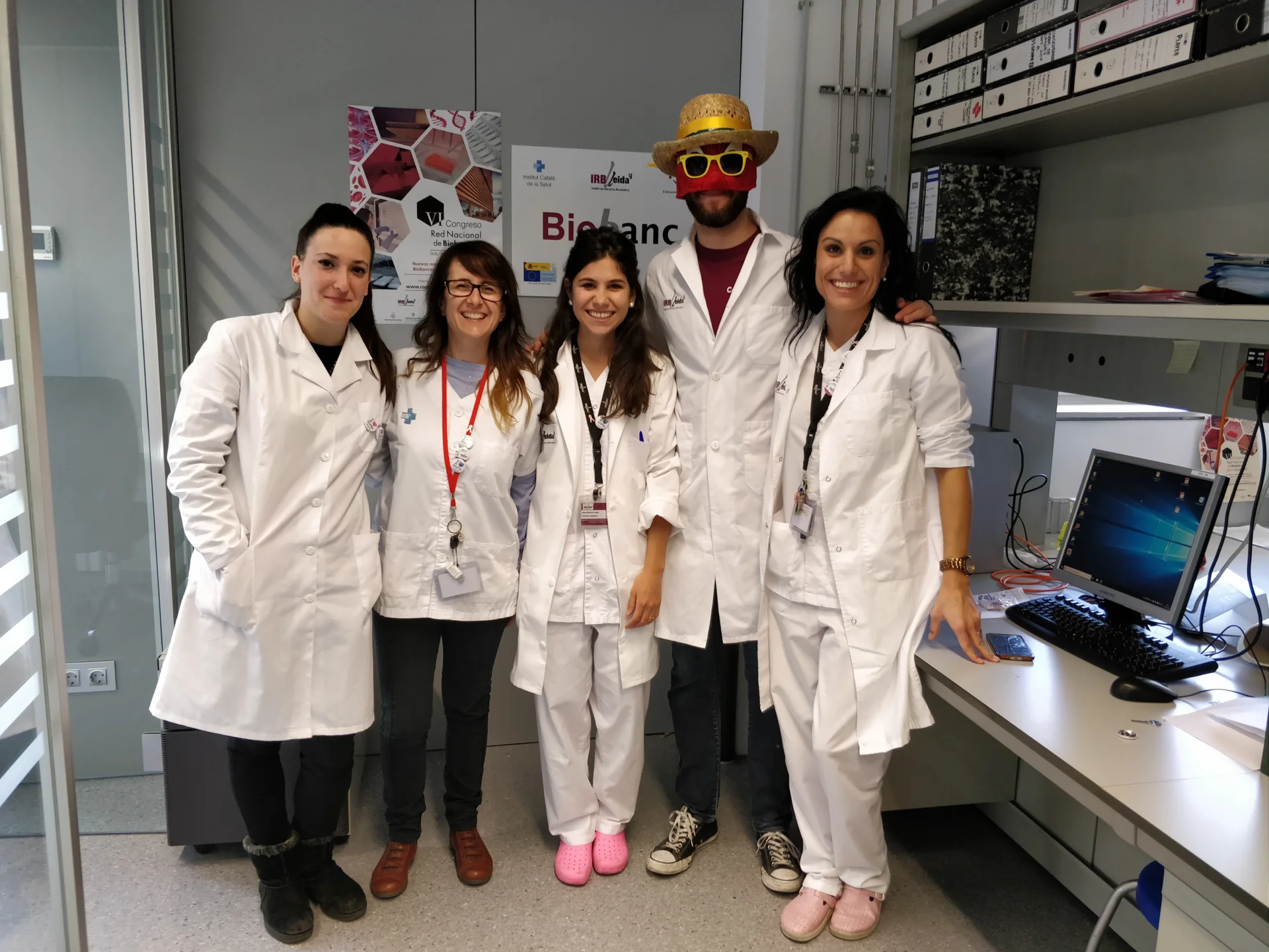 Postureig de Lleida visita l'IRBLleida