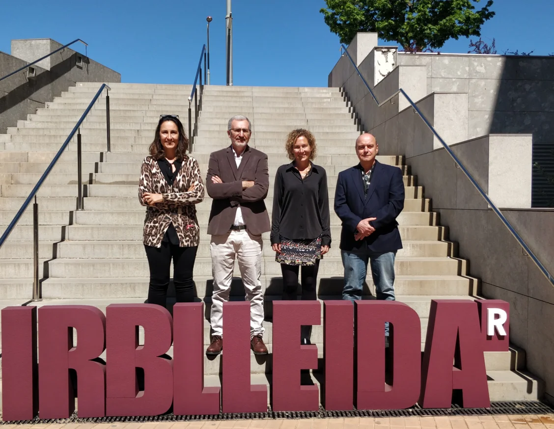 La directora de la Fundació Institució dels Centres de Recerca de Catalunya (iCERCA), Laia Pellejà i Puxeu, a l'IRBLleida