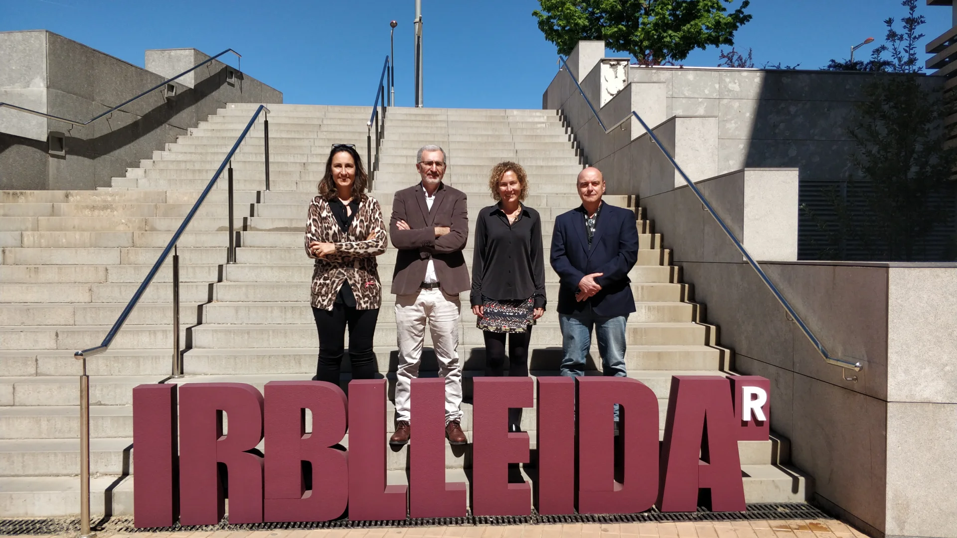 The director of the Fundació Institució dels Centres de Recerca de Catalunya (iCERCA), Laia Pellejà i Puxeu, at the IRBLleida