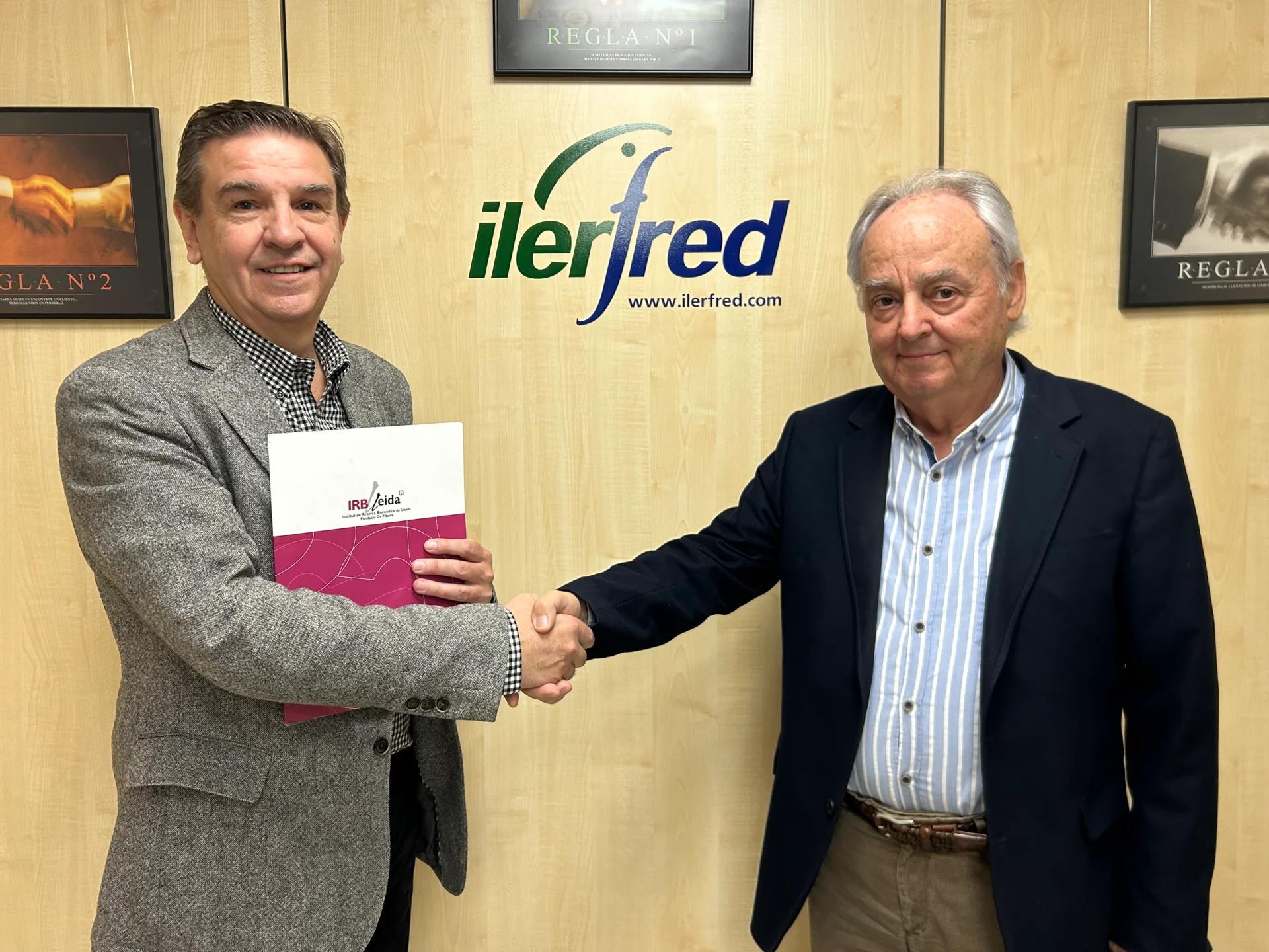 Ilerfred renews its collaboration with IRBLleida