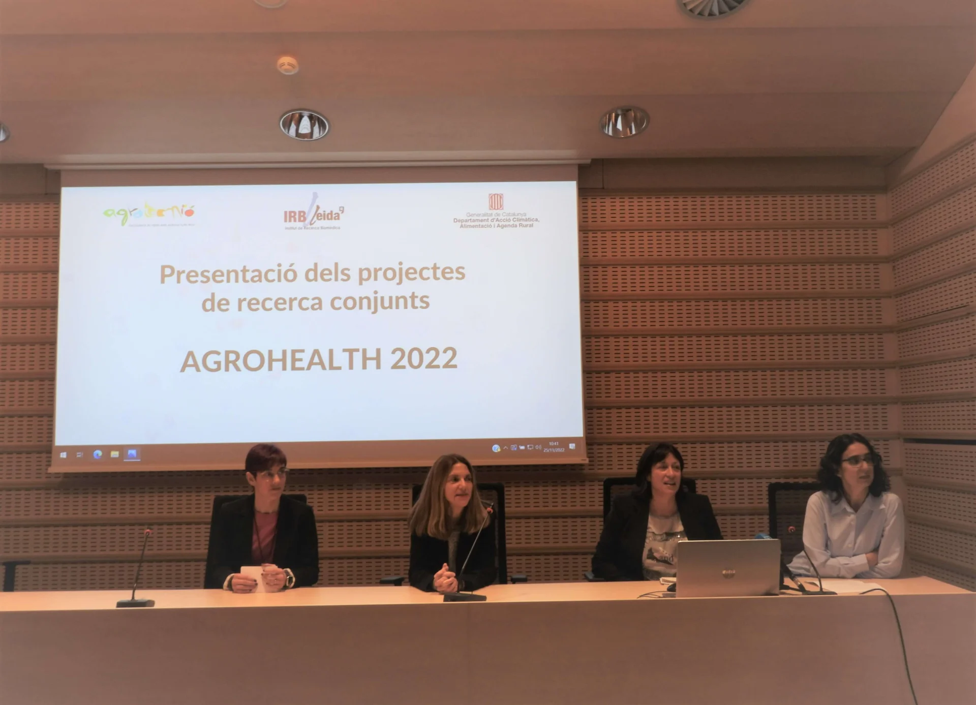 Agrotecnio i l’IRBLleida inicien tres projectes de recerca conjunts sobre agroalimentació i salut