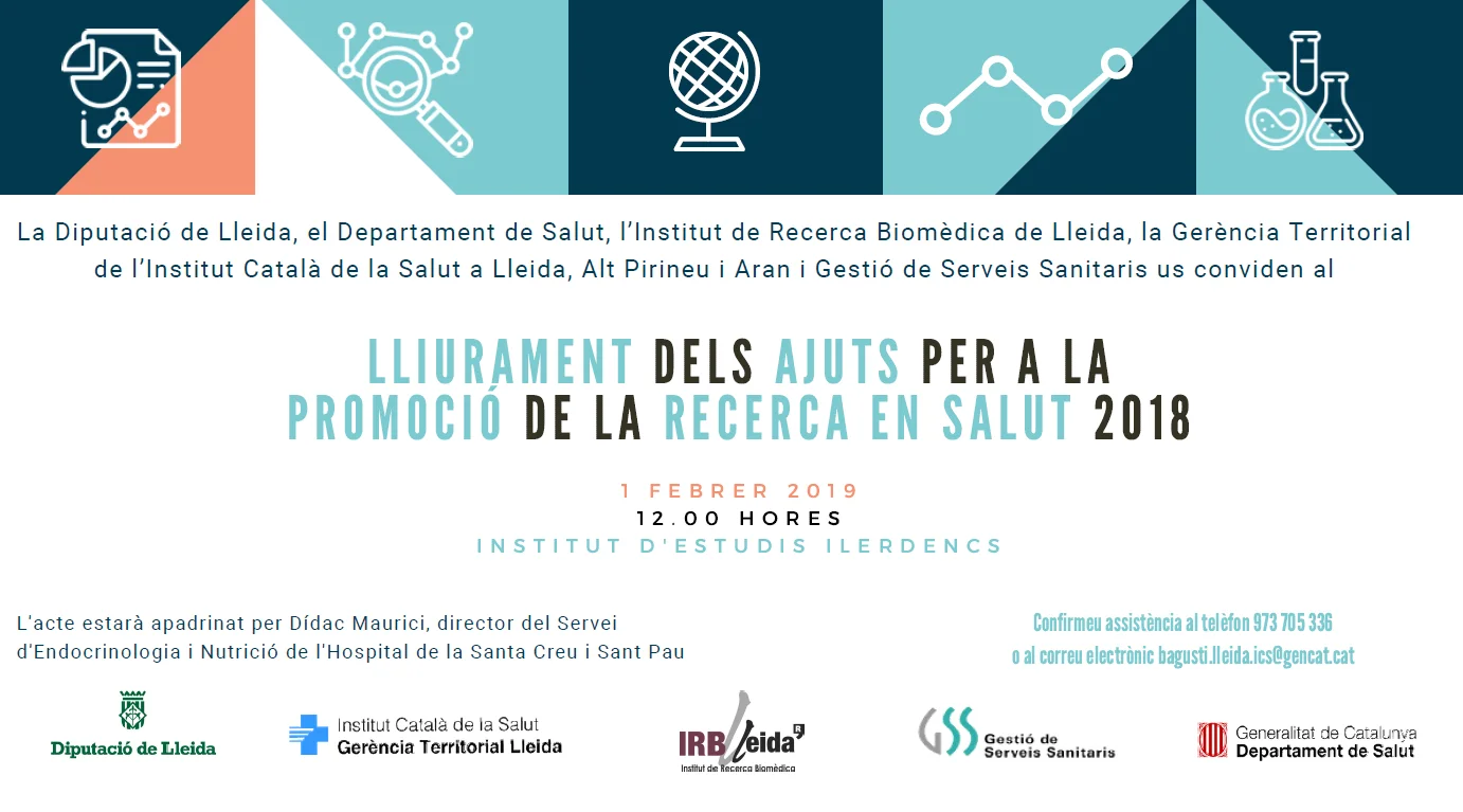 Entrega ayudas para la promoción de la investigación científica 2018