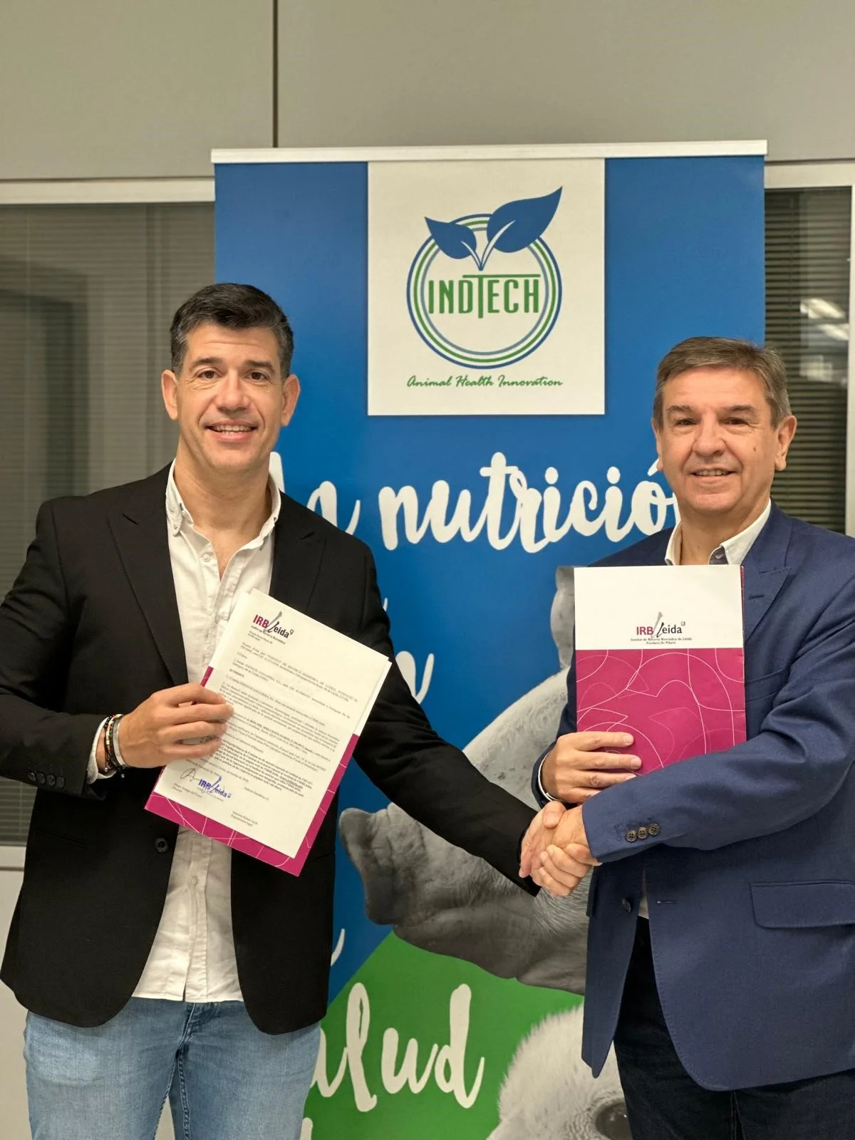Indtech Ganadera renova la seva col·laboració amb l'IRBLleida