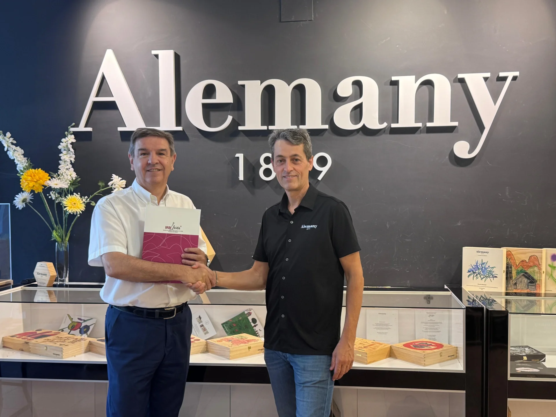 Torrons i Mel Alemany renews its collaboration with the IRBLleida