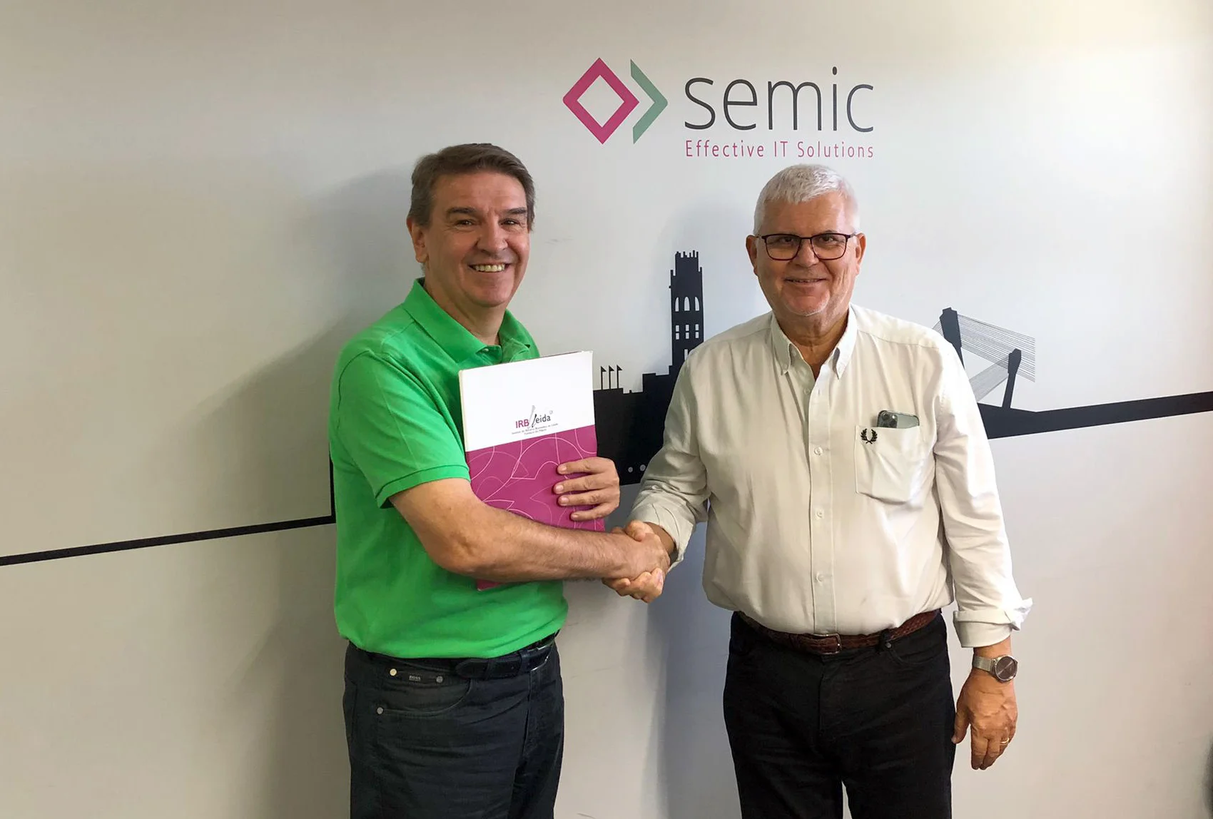 Semic renova la col·laboració amb l'IRBLleida 