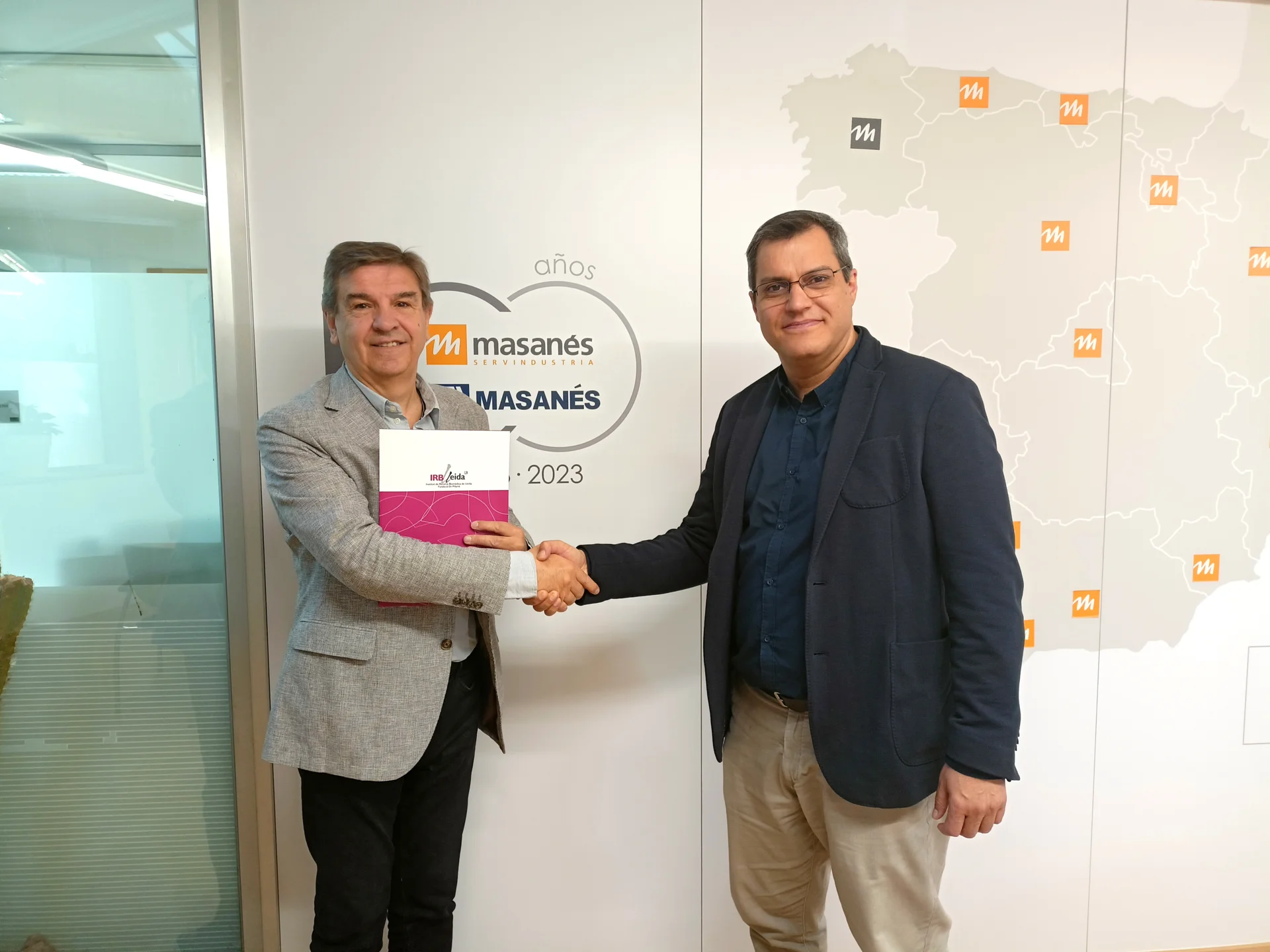 Masanés Servindustria renova la seva col·laboració amb l'IRBLleida