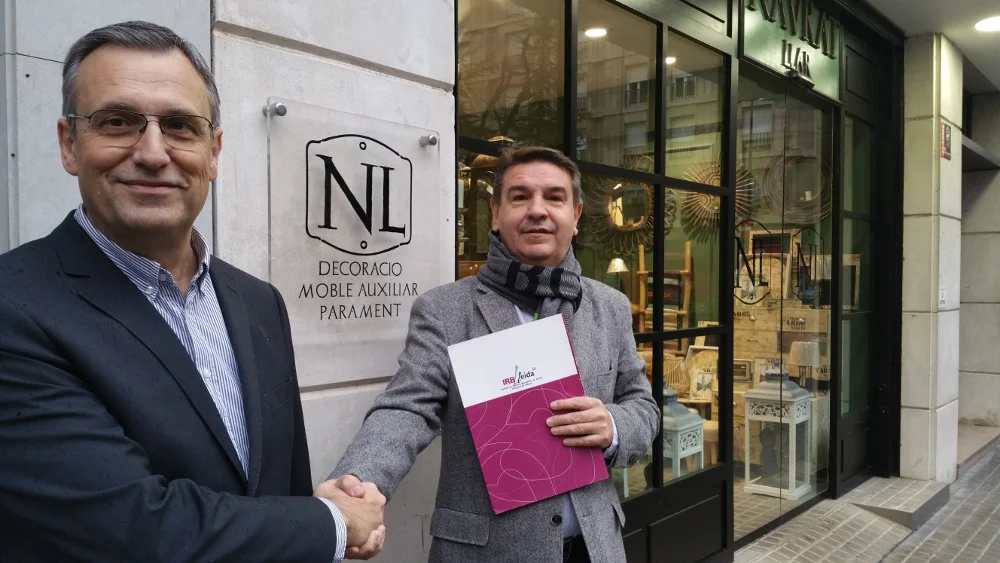 La empresa de decoración Navrat Hogar se incorpora al grupo de empresas colaboradoras del IRBLleida