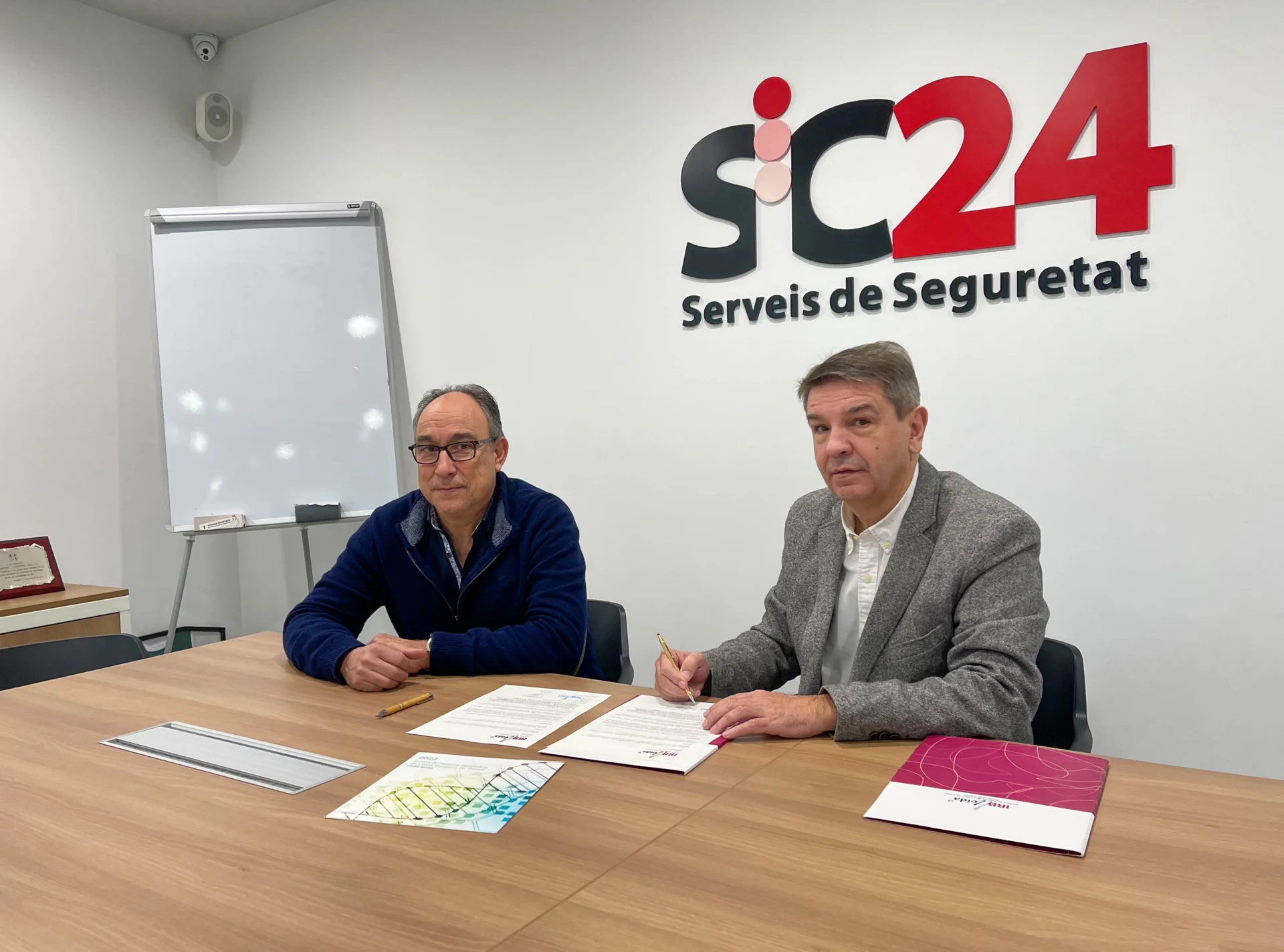 SIC24 renueva su colaboración con el IRBLleida