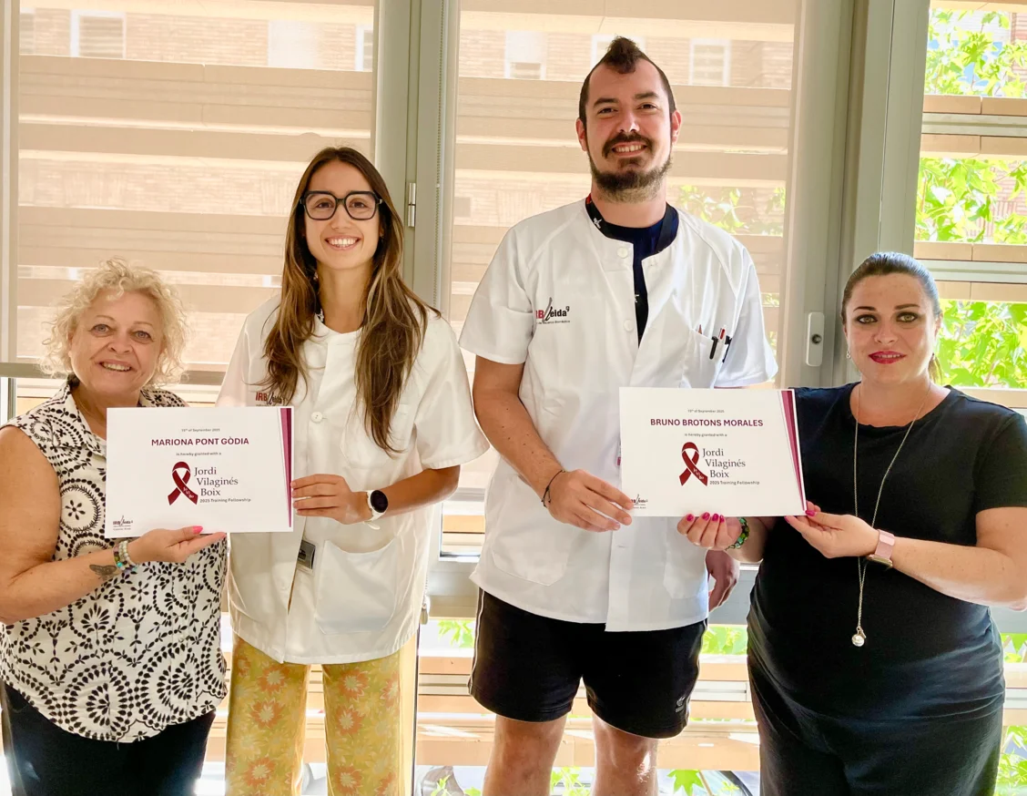 Presentation of the 1st edition of the Jordi Vilaginés Boix scholarships