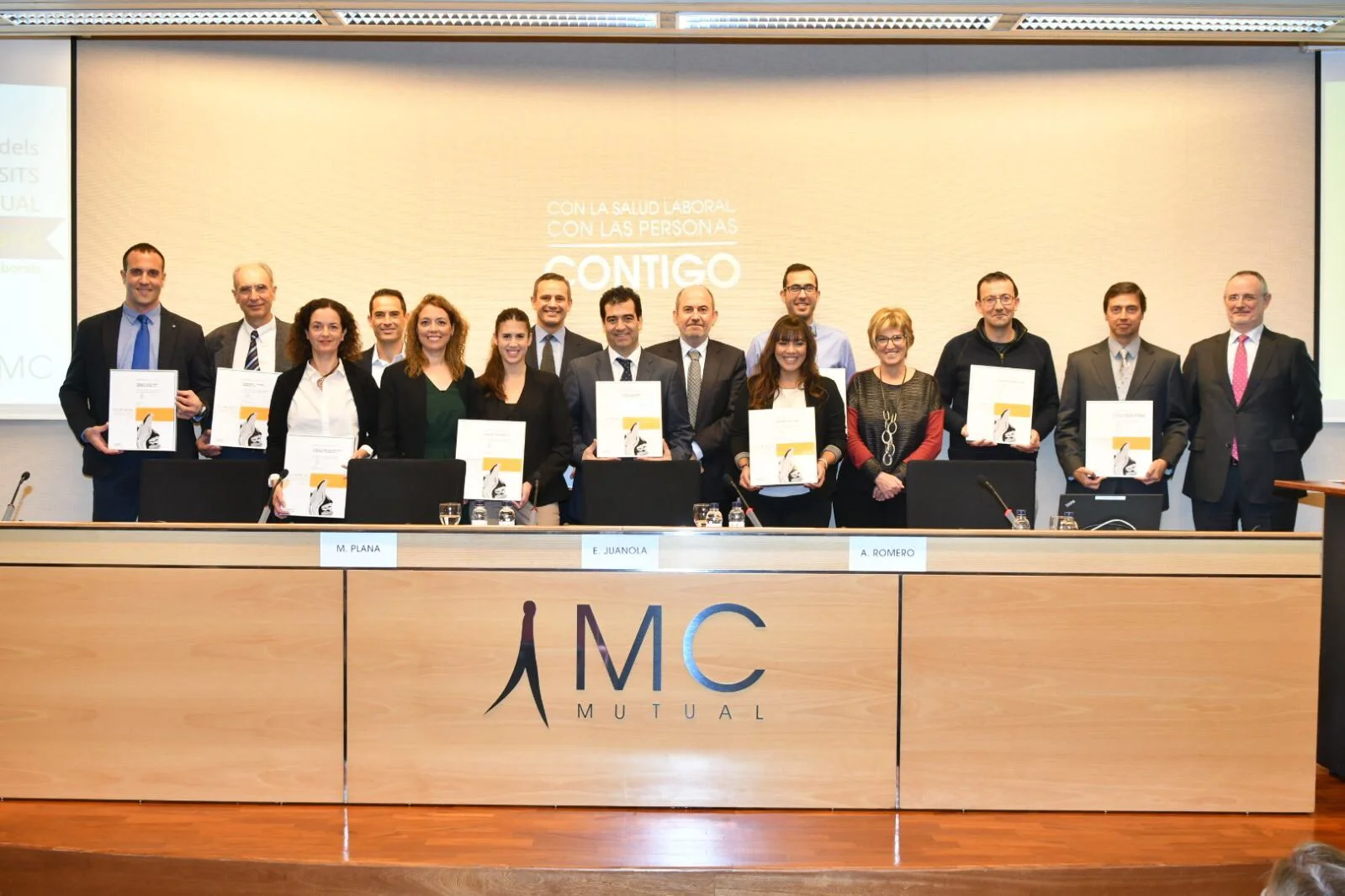 La mútua MC Mutual distingeix l’IRBLleida pel seu compromís amb la prevenció de riscos laborals