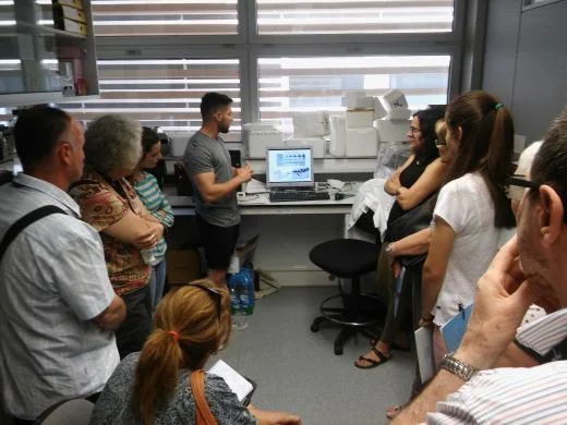 Twenty donors Lleida IRBLleida visit in the framework of the TV3 Marathon Foundation