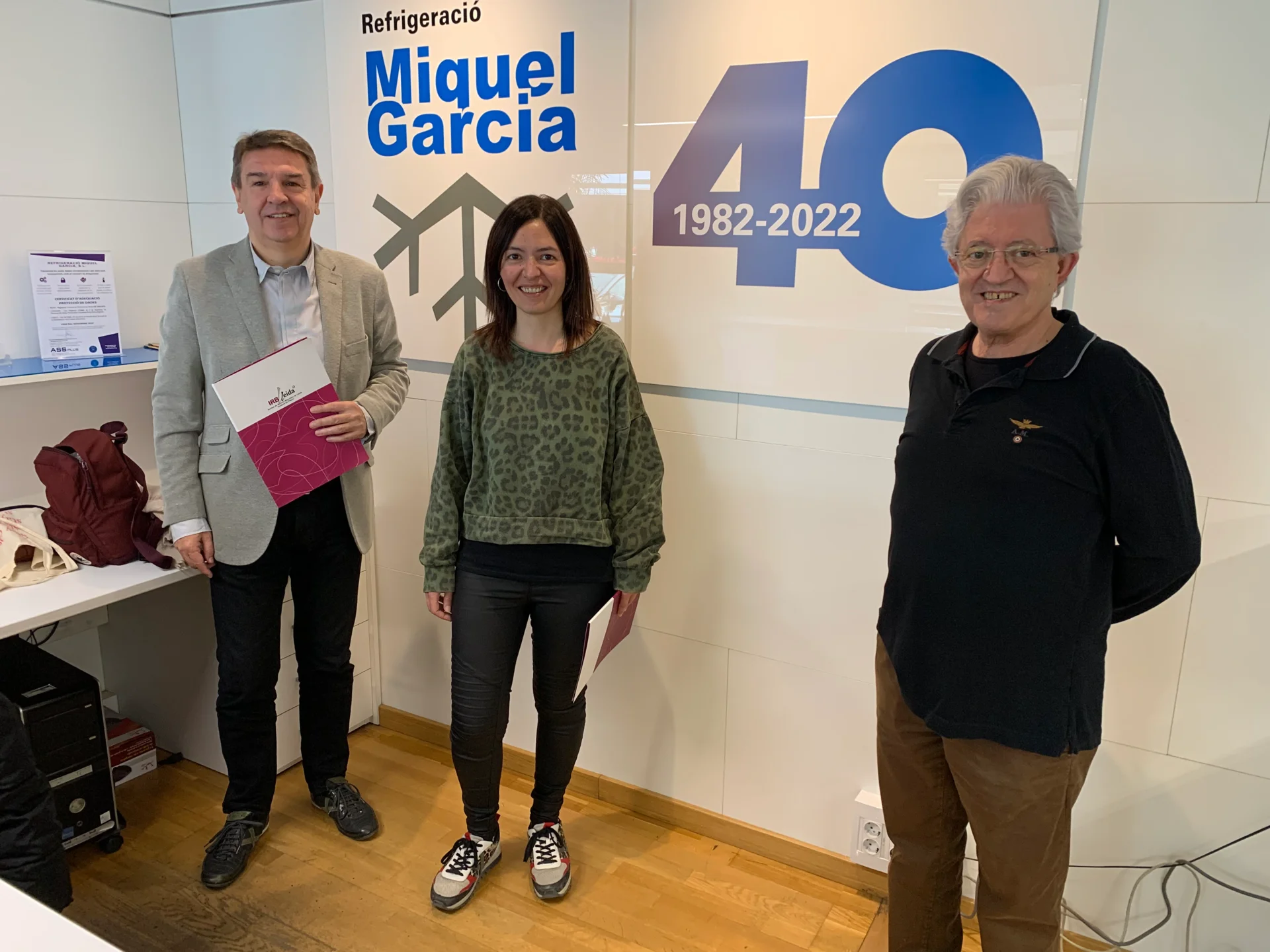 Refrigeració Miquel Garcia renova la seva col·laboració amb l'IRBLleida