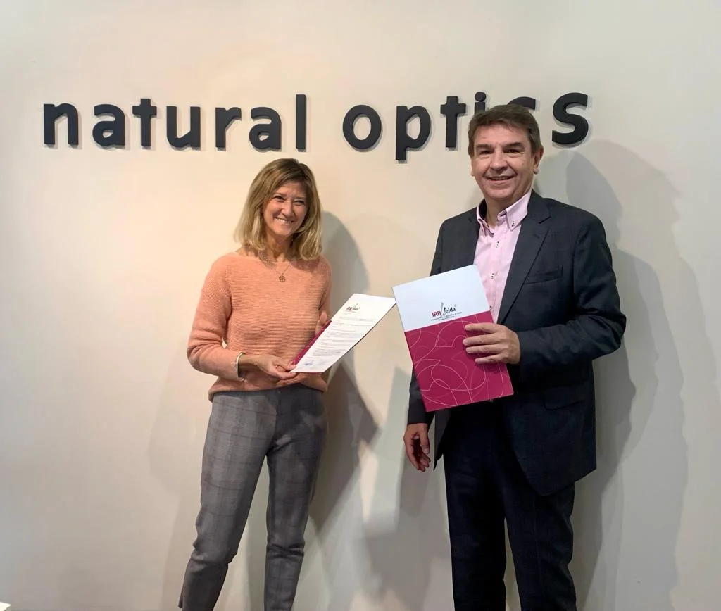 Natural Òptics renews its collaboration with IRBLleida