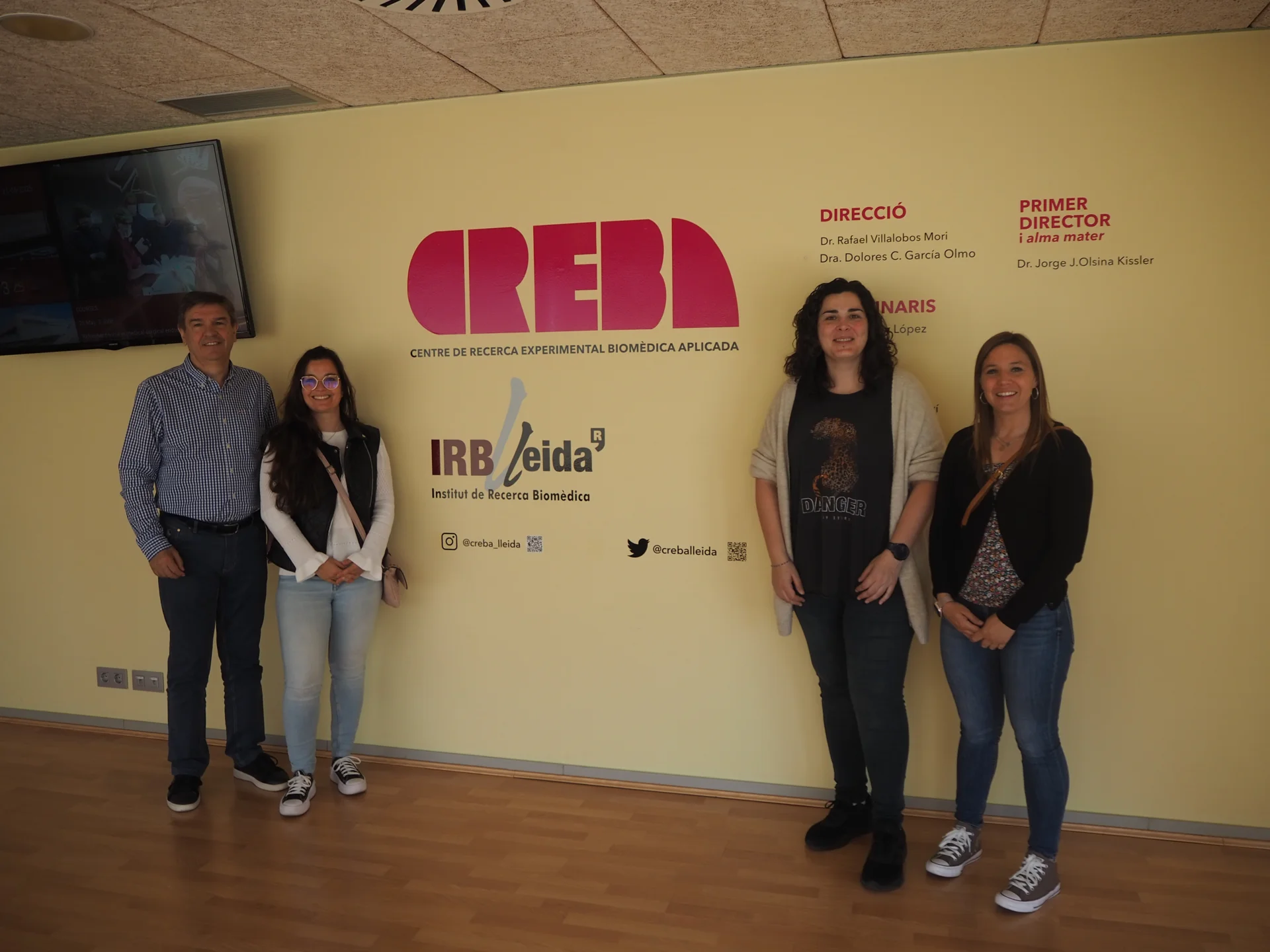 Second edition of the visits for collaborating companies and Friends of IRBLleida