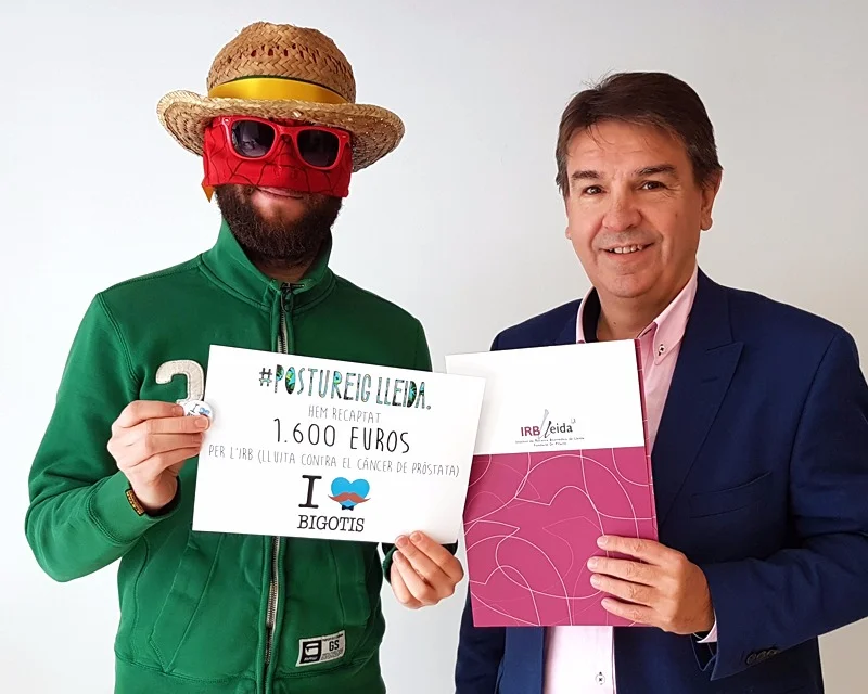 Postureig de Lleida recauda 1.600€ para el IRBLleida
