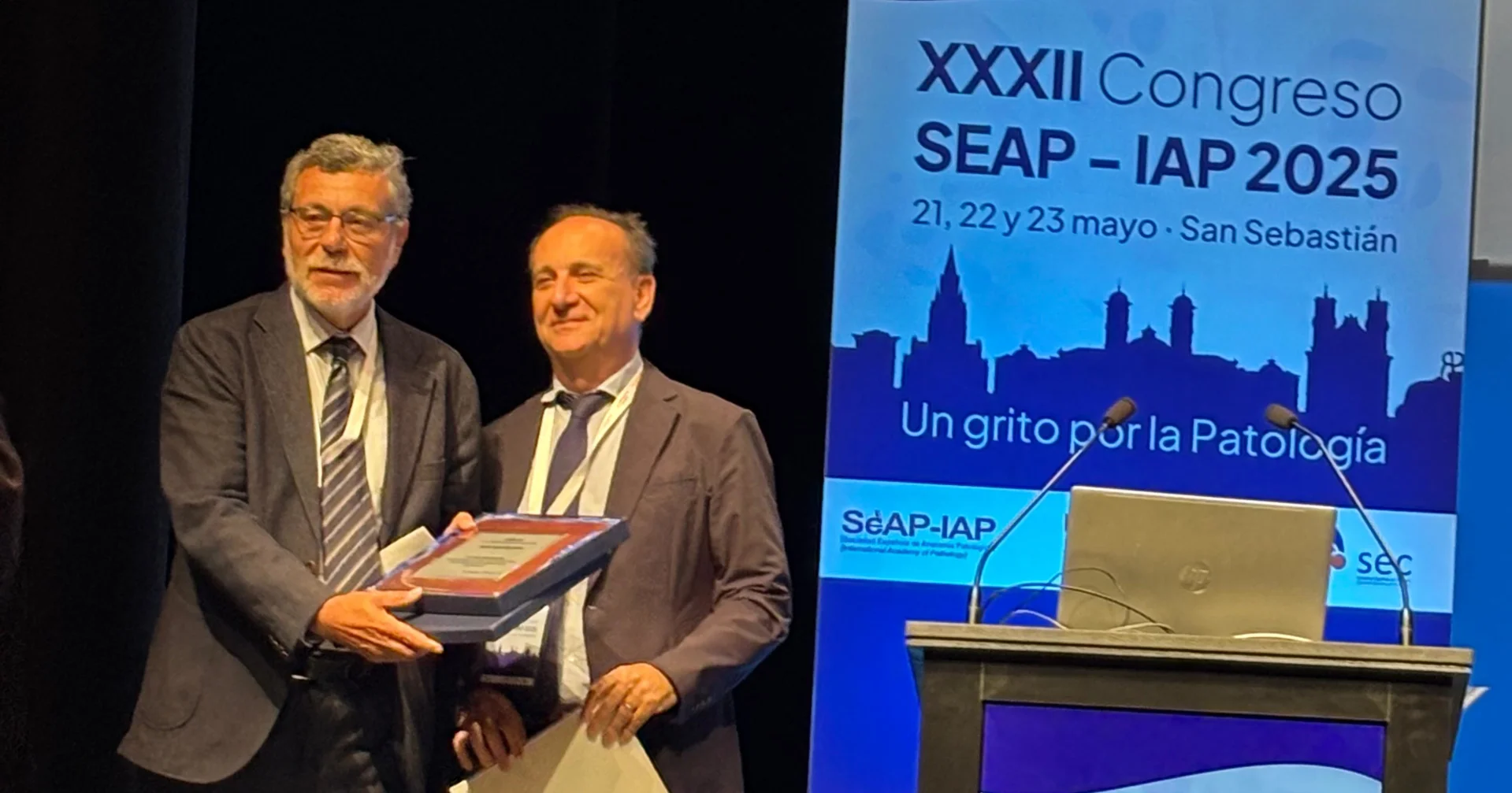 Pío del Río Hortega Award for Dr. Xavier Matias-Guiu for his contribution to the study of gynaecological cancer