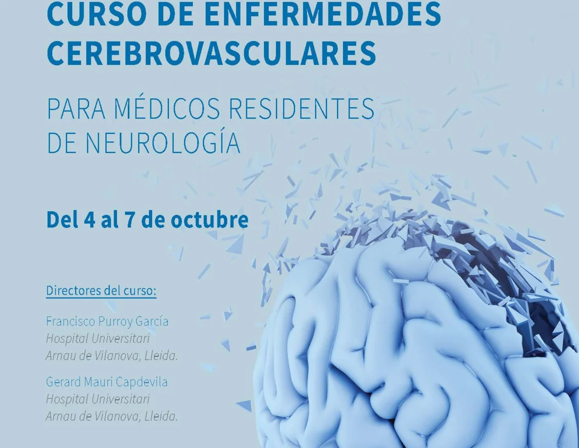 Més de 120 persones inscrites al XXVII Curs de Malalties Cerebrovasculars organitzat des de Lleida