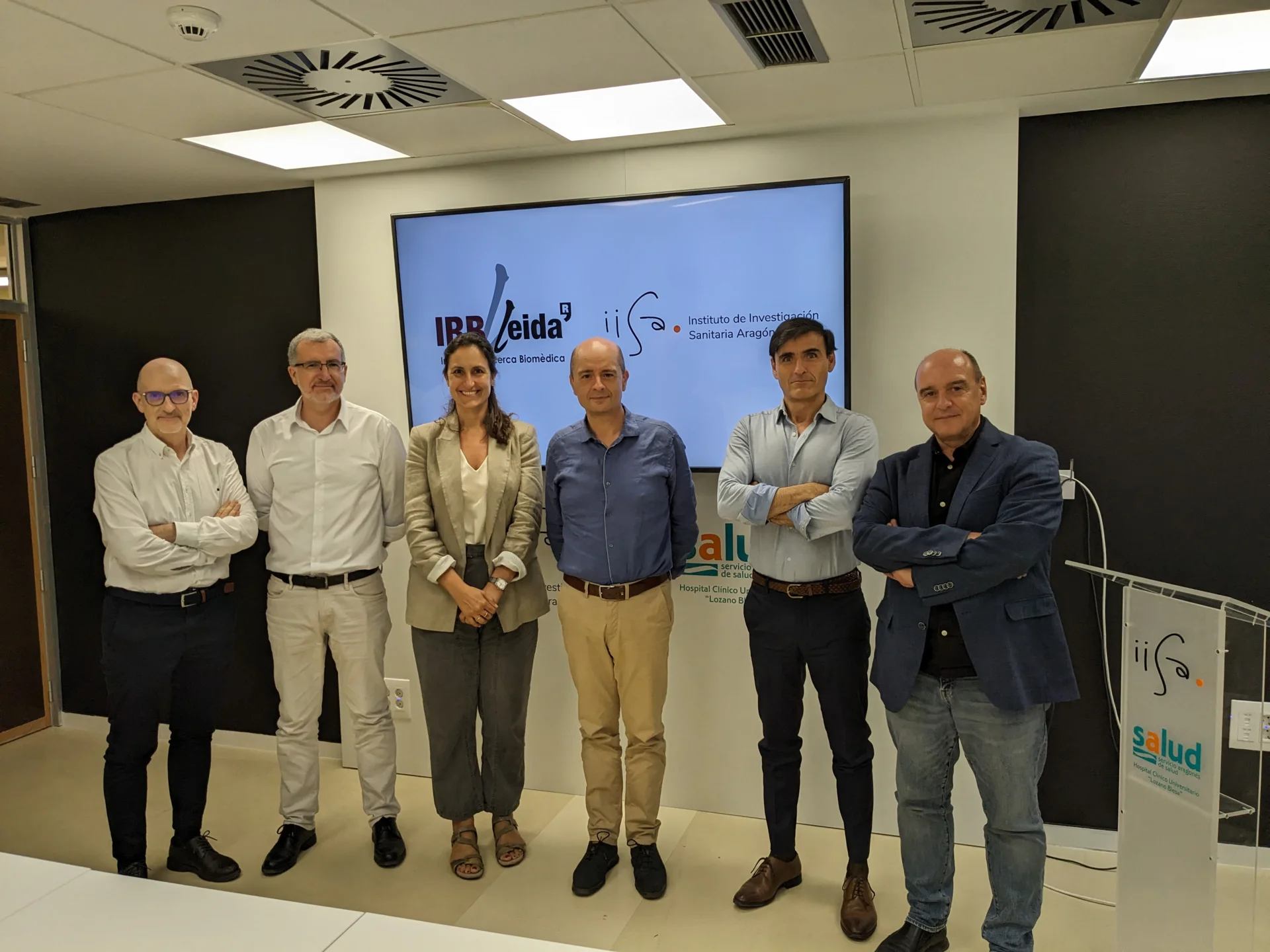 The management of IRBLleida meets the management of IIS Aragón 