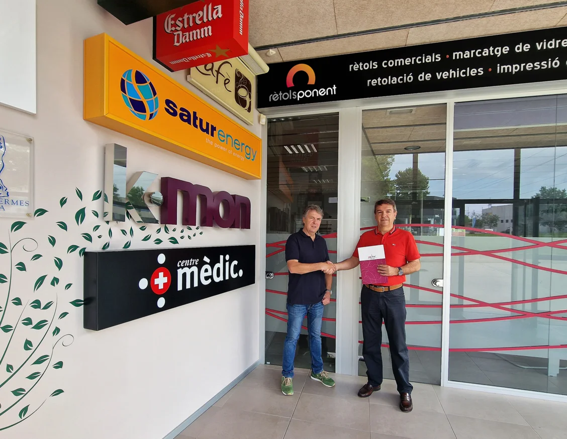 Rètols Ponent, nova empresa col·laboradora de l'IRBLleida